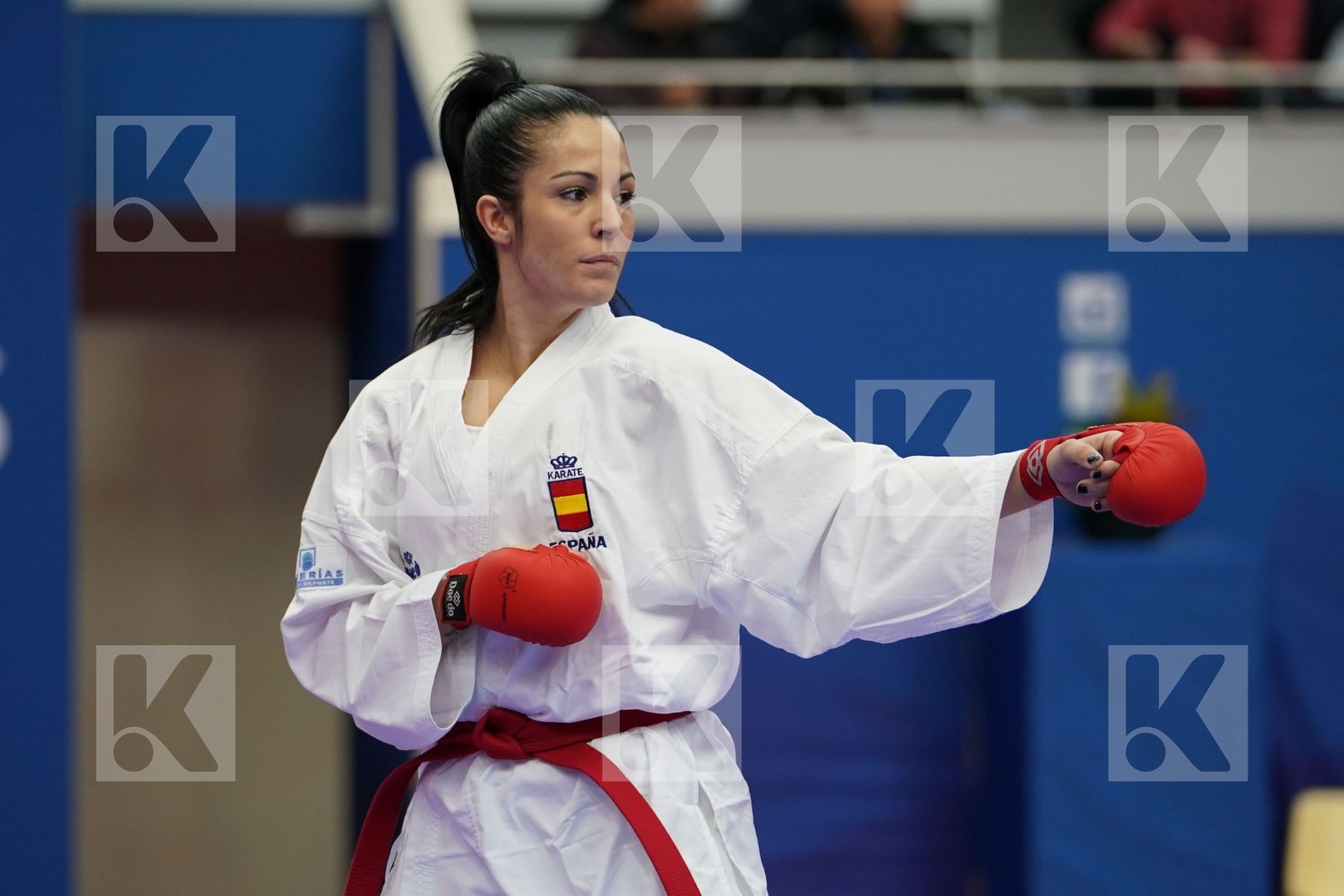 VIZCAINO GONZALEZ CRISTINA (ESP) vs RAMOS AK ITALY SACHIKO PAULINA (MEXICO) in Senior Kumite Ð 68 Kg - Bronze bout
