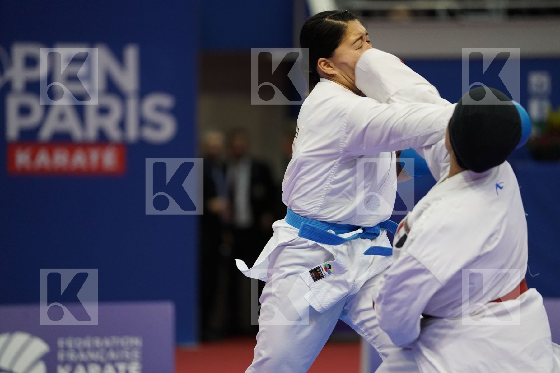 OKILA MENNA SHAABAN (EGYPT) vs SUGIMOTO RISA (JAPAN) in Senior Kumite 68+ Kg - Bronze bout