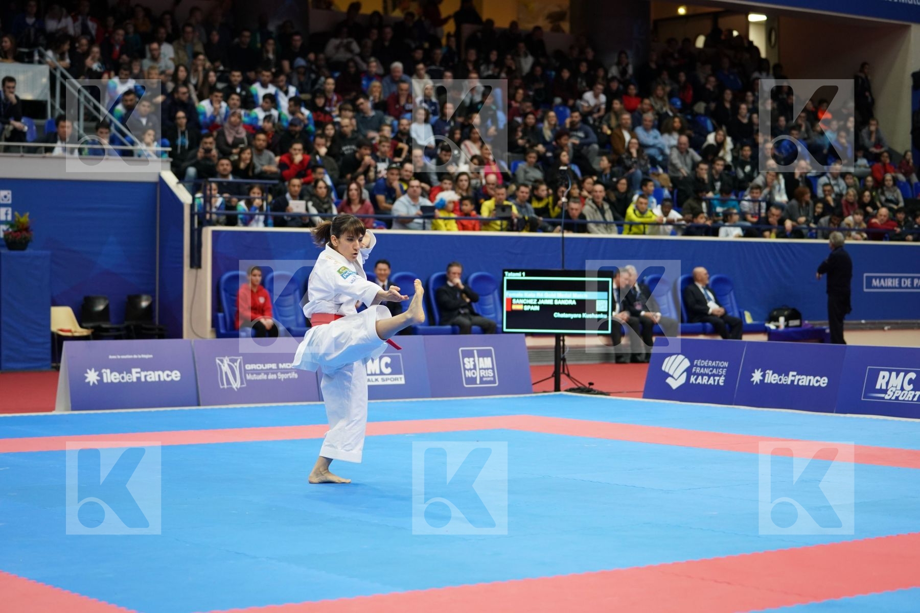 SANCHEZ JAIME SANDRA (SPAIN) in Senior Female Kata - Gold bout