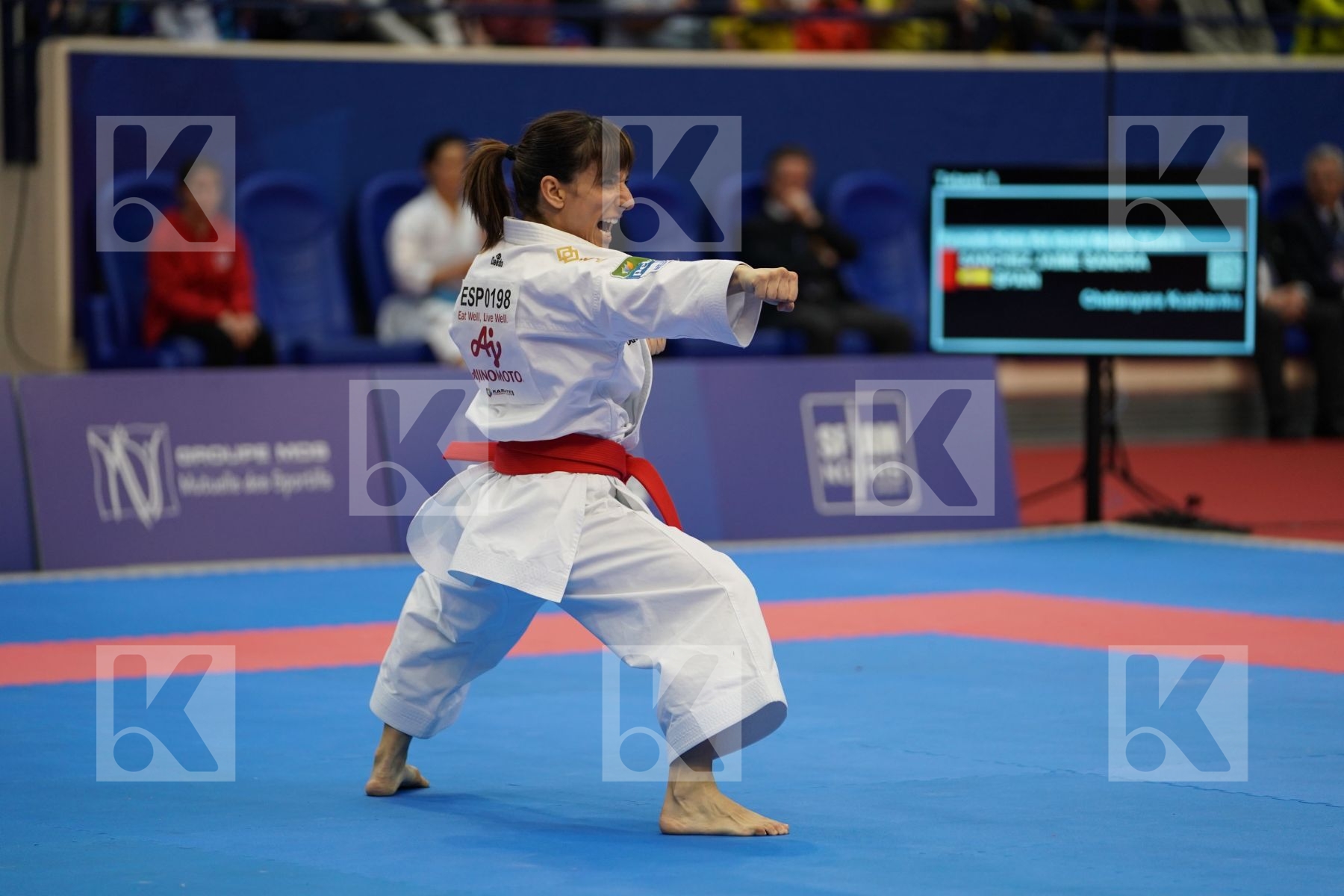 SANCHEZ JAIME SANDRA (SPAIN) in Senior Female Kata - Gold bout
