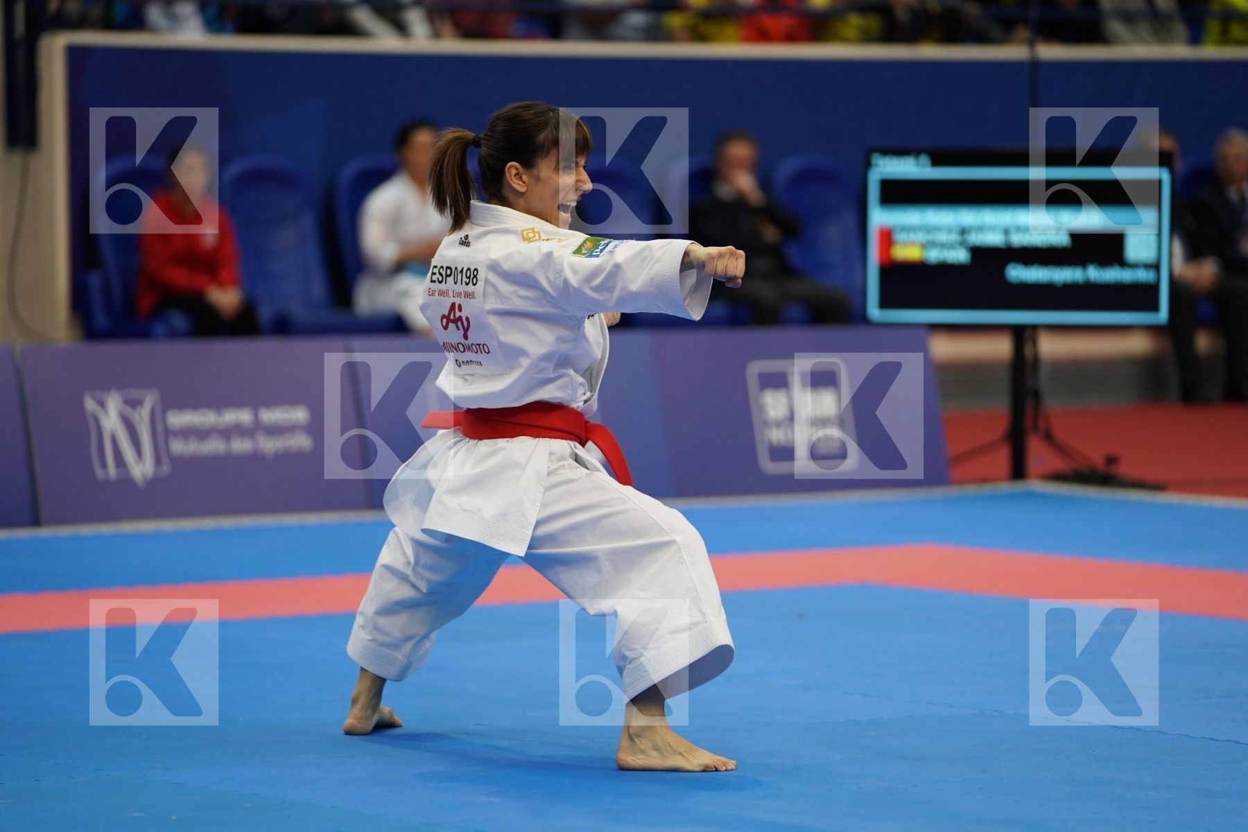 SANCHEZ JAIME SANDRA (SPAIN) in Senior Female Kata - Gold bout