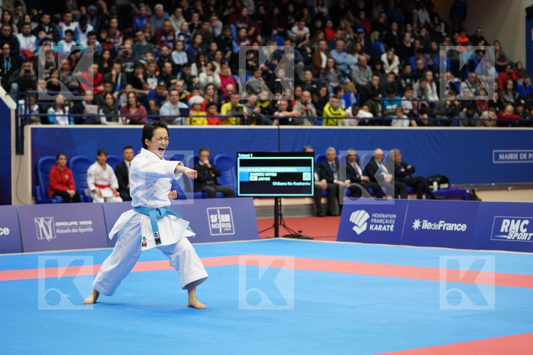 SHIMIZU KIYOU (JAPAN) in Senior Female Kata - Gold bout