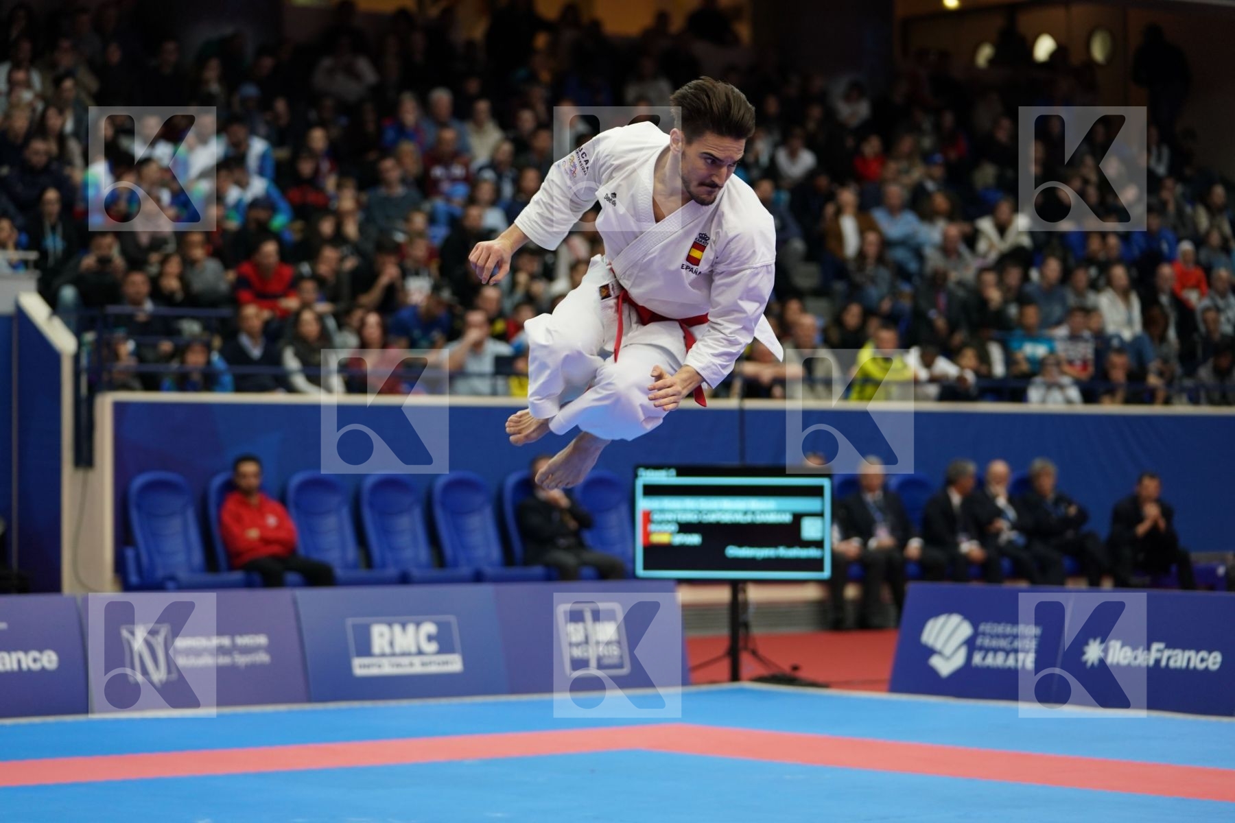 QUINTERO CAPDEVILA DAMIAN HUGO (SPAIN) in Senior Male Kata - Gold bout