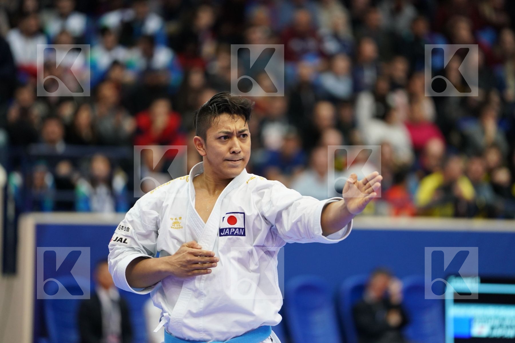 KIYUNA RYO (JAPAN) in Senior Male Kata - Gold bout