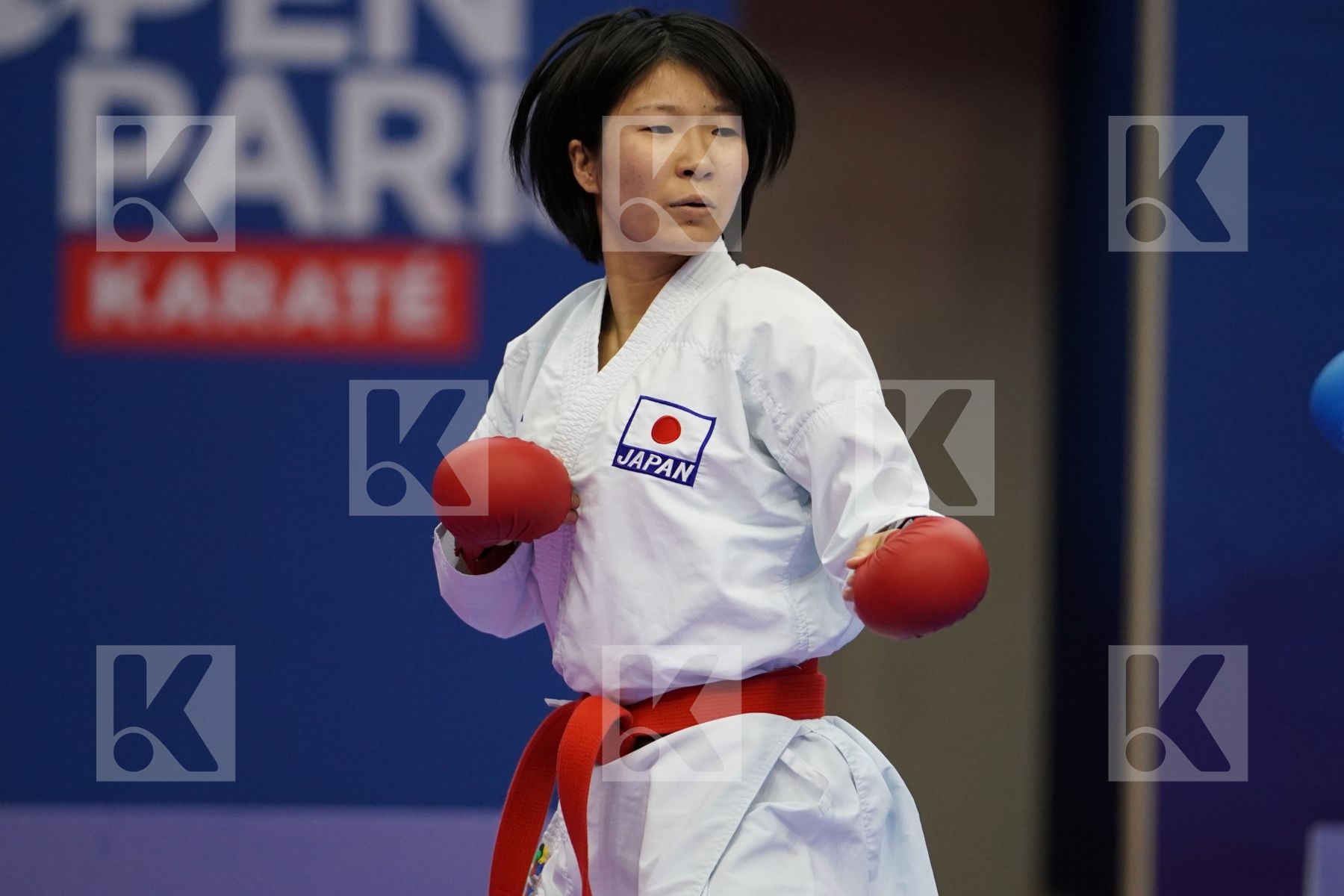 MIYAHARA MIHO (JAPAN) vs OZCELIK ARAPOGLU SERAP (TURKEY) in Senior Kumite -50 Kg - Gold bout