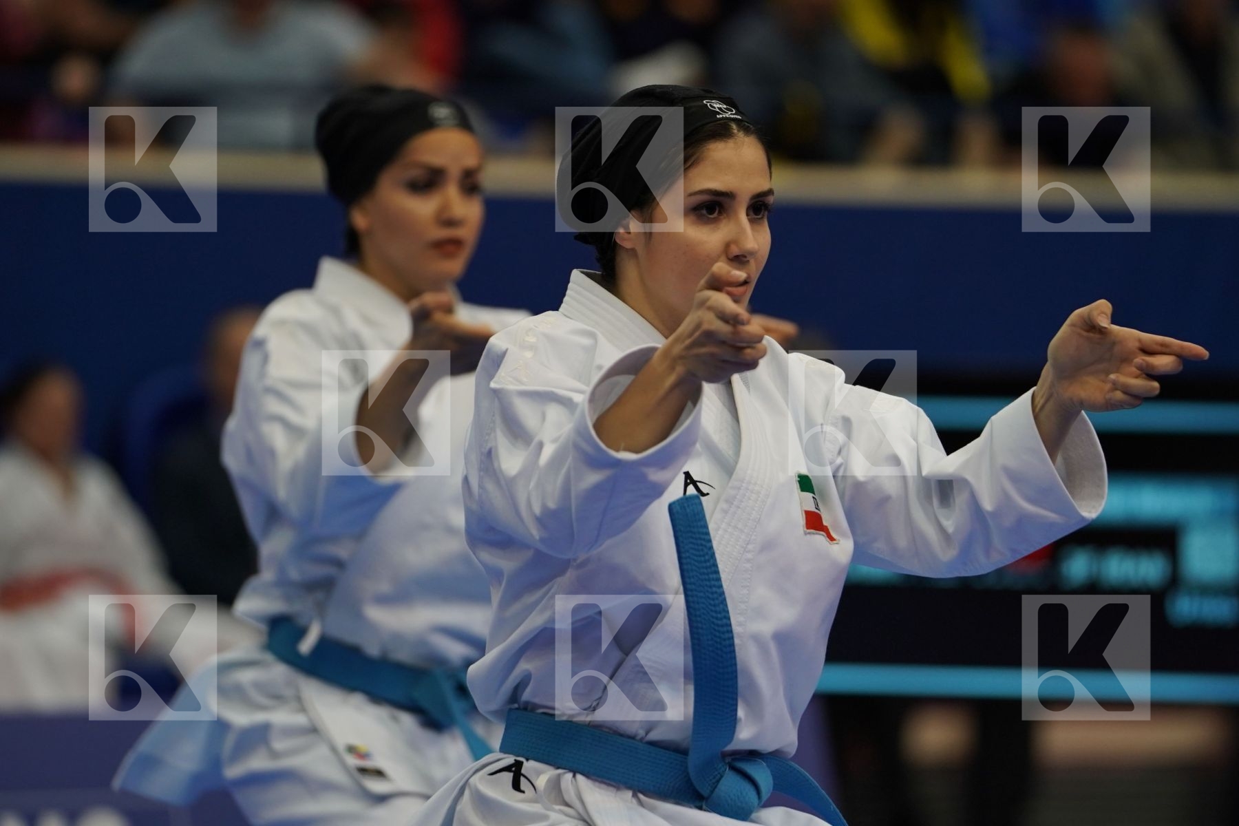 IRAN in Senior Team Female Kata - Gold bout