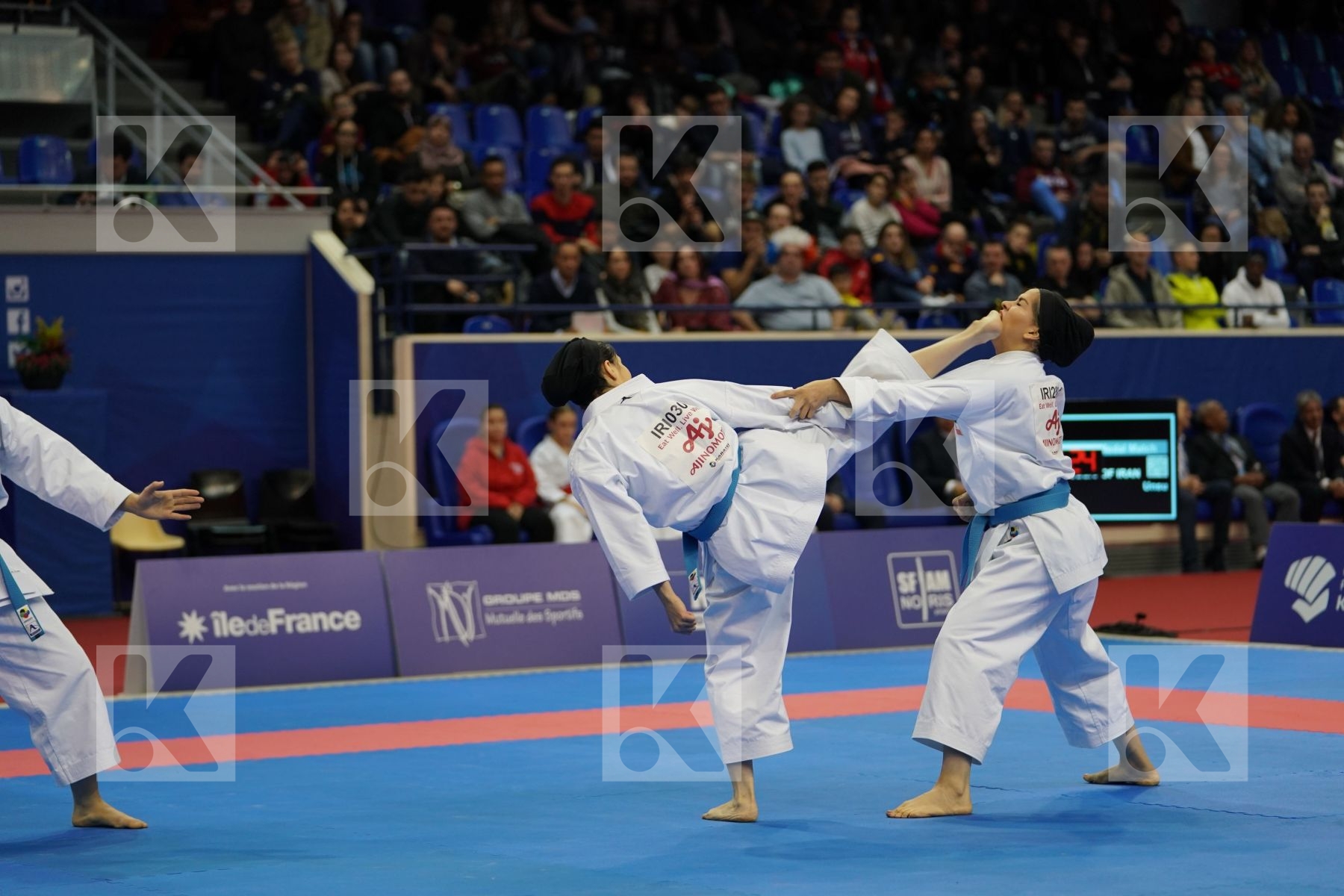 IRAN in Senior Team Female Kata - Gold bout