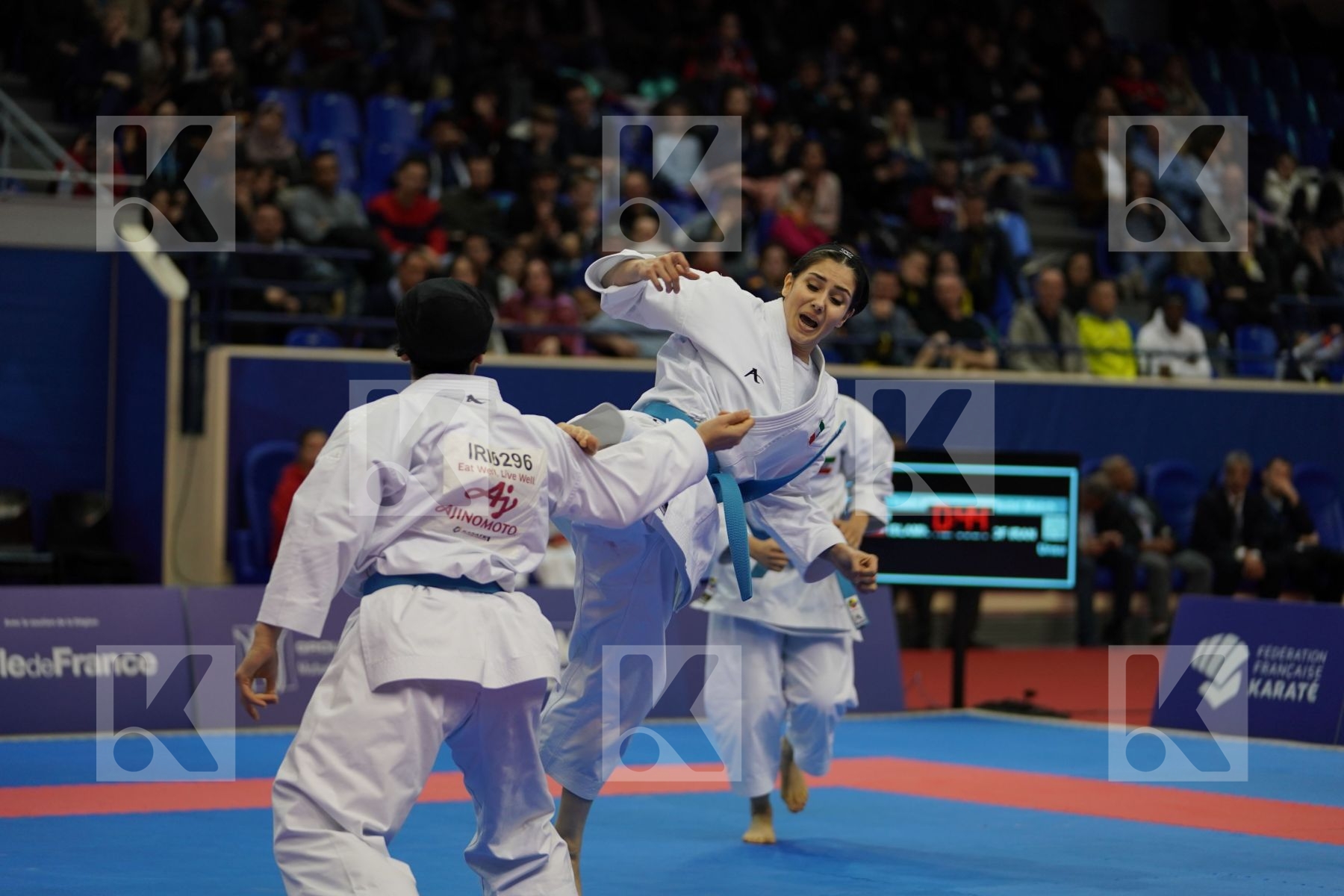 IRAN in Senior Team Female Kata - Gold bout