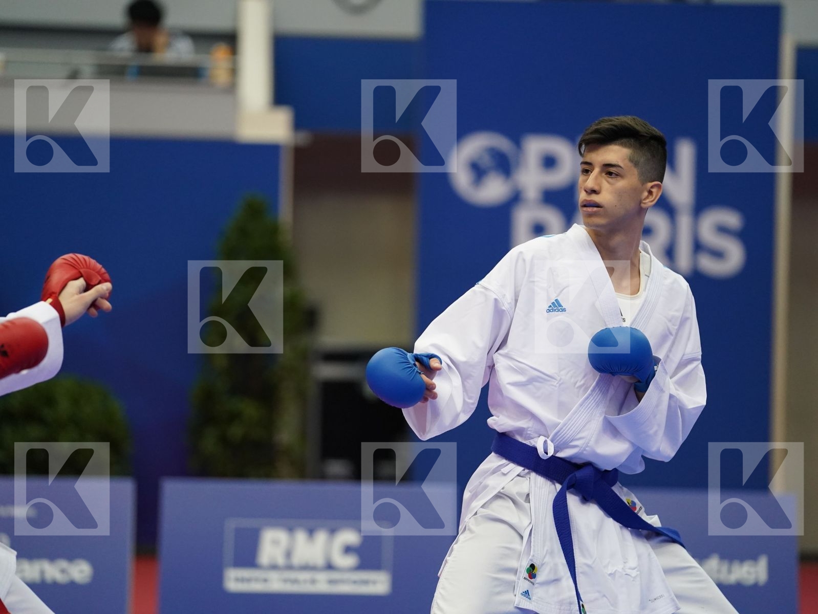 KUZNETCOV KIRILL (RUSSIA) vs GONZALEZ LAVIN JOAQUIN (CHILE) in Senior Kumite -75 Kg - Bronze bout