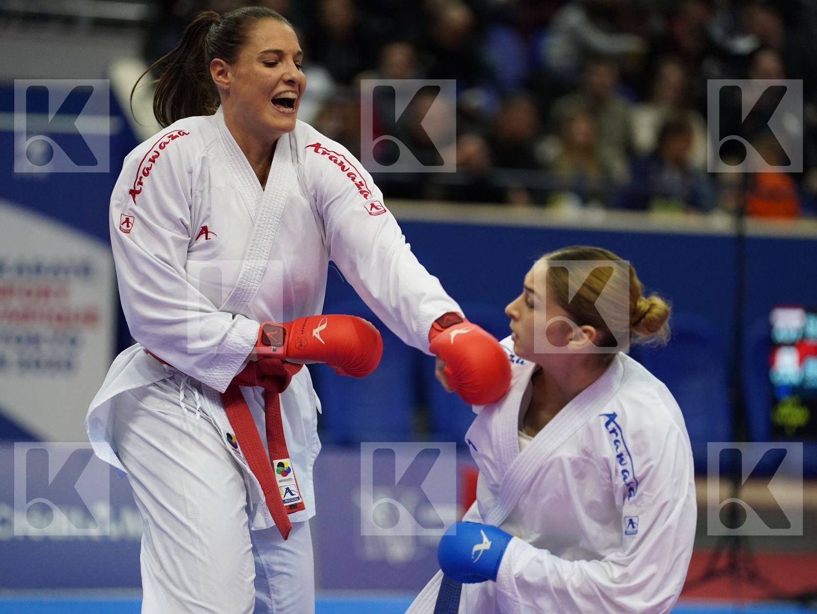 BUCHINGER ALISA (AUSTRIA) vs BRATIC MELISSA (CANADA) in Senior Kumite -68 Kg - Bronze bout