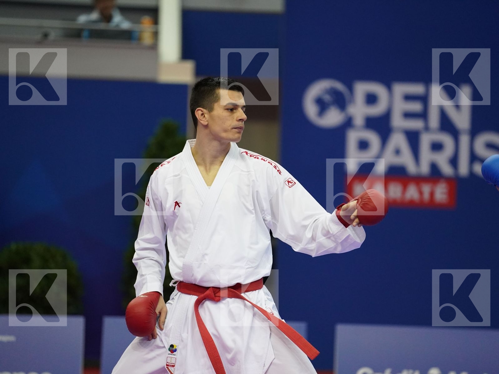 MALOVIC NIKOLA (MONTENEGRO) vs AKTAS UGUR (TURKEY) in Senior Kumite -84 Kg - Bronze bout