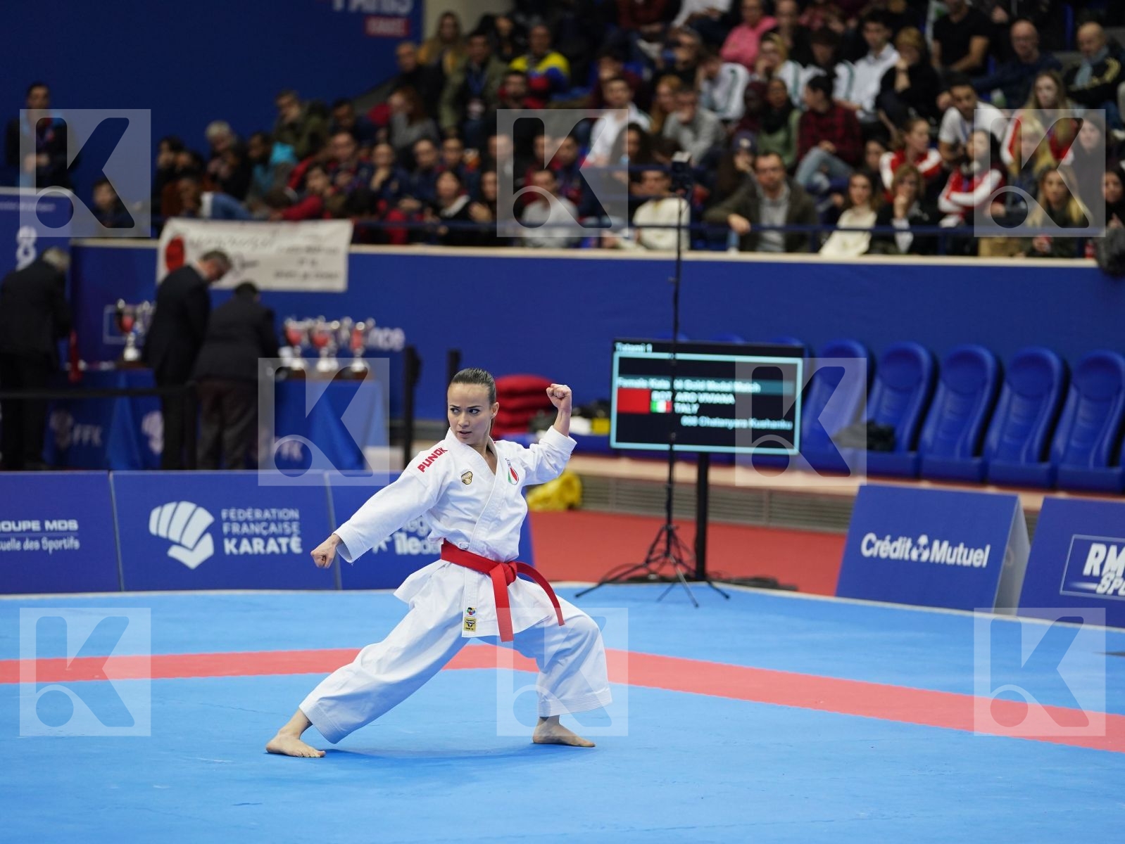BOTTARO VIVIANA (ITALY) in Senior Female Kata - Gold bout