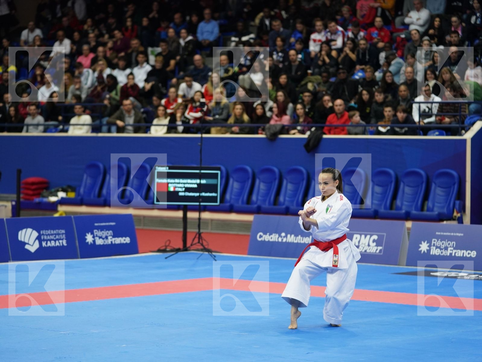 BOTTARO VIVIANA (ITALY) in Senior Female Kata - Gold bout