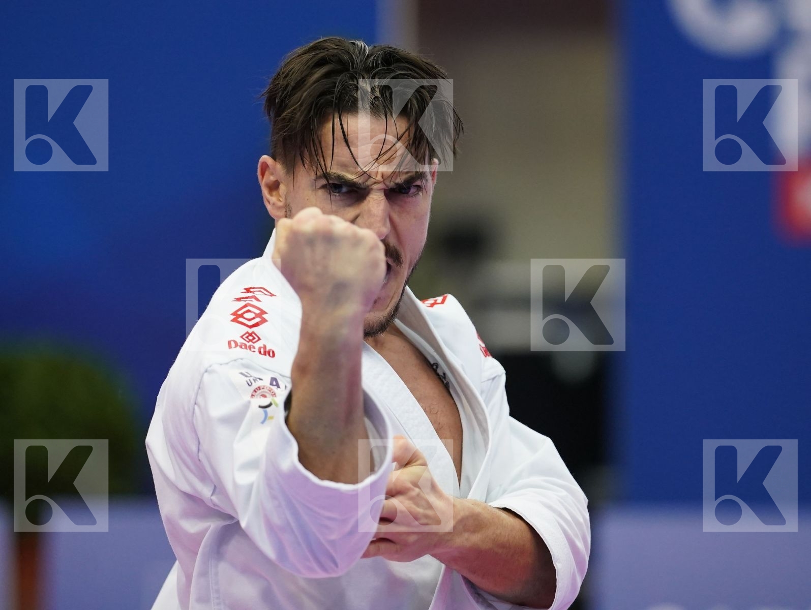 QUINTERO CAPDEVILA DAMIAN HUGO (SPAIN) in Senior Male Kata - Gold bout
