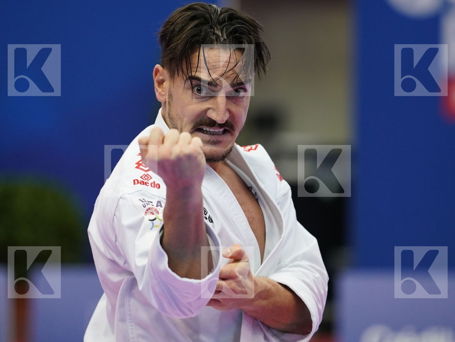 QUINTERO CAPDEVILA DAMIAN HUGO (SPAIN) in Senior Male Kata - Gold bout