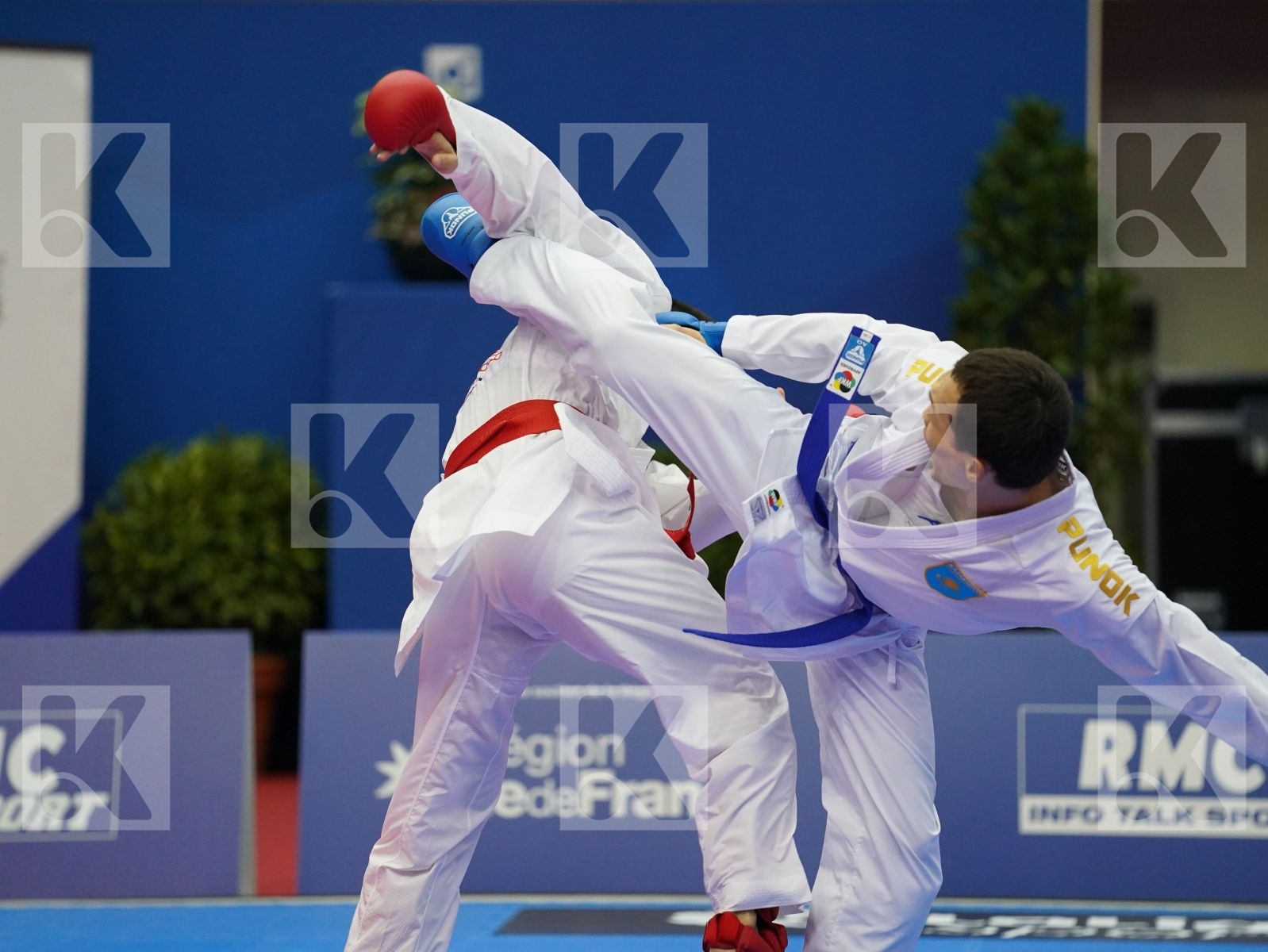 SAMDAN ERAY (TURKEY) vs ASSADILOV DARKHAN (KAZAKHSTAN) in Senior Kumite -60 Kg - Gold bout