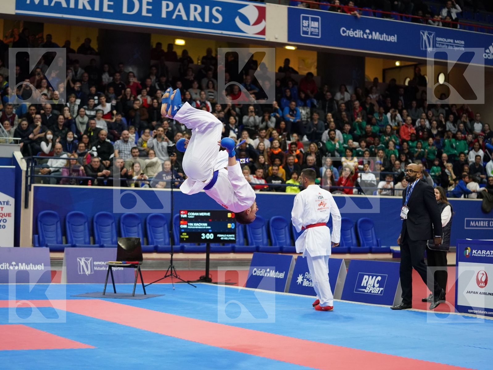 MARESCA LUCA (ITALY) vs DACOSTA STEVEN (FRANCE) in Senior Kumite -67 Kg - Gold bout