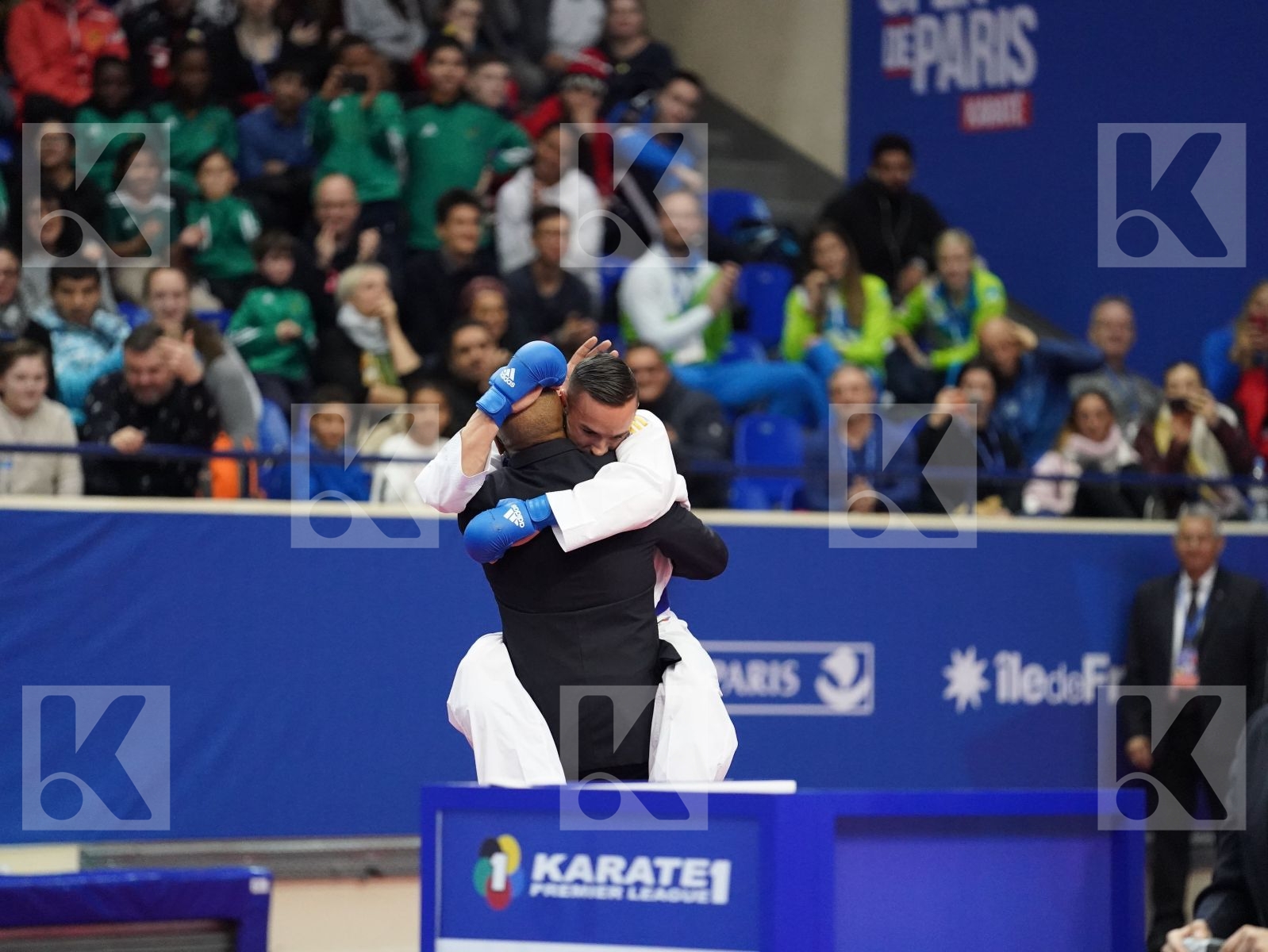 MARESCA LUCA (ITALY) vs DACOSTA STEVEN (FRANCE) in Senior Kumite -67 Kg - Gold bout