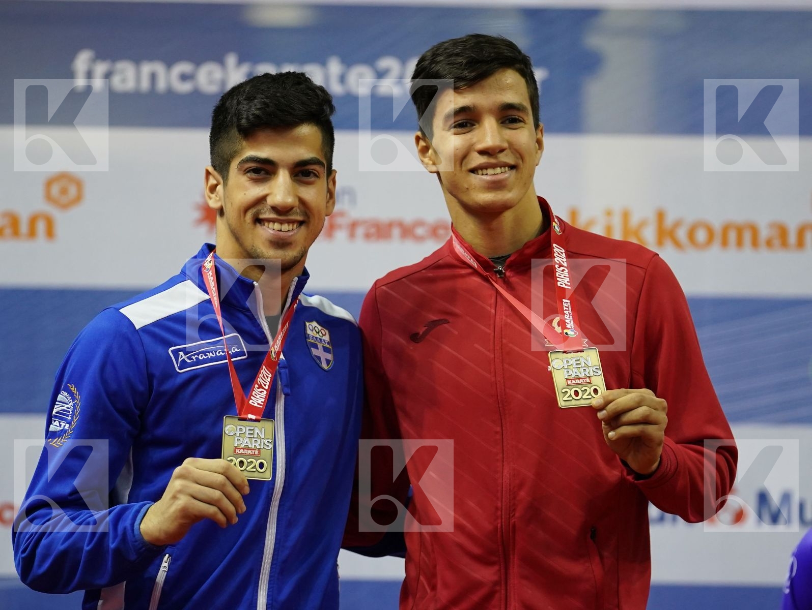 Bronze Podium ceremony
