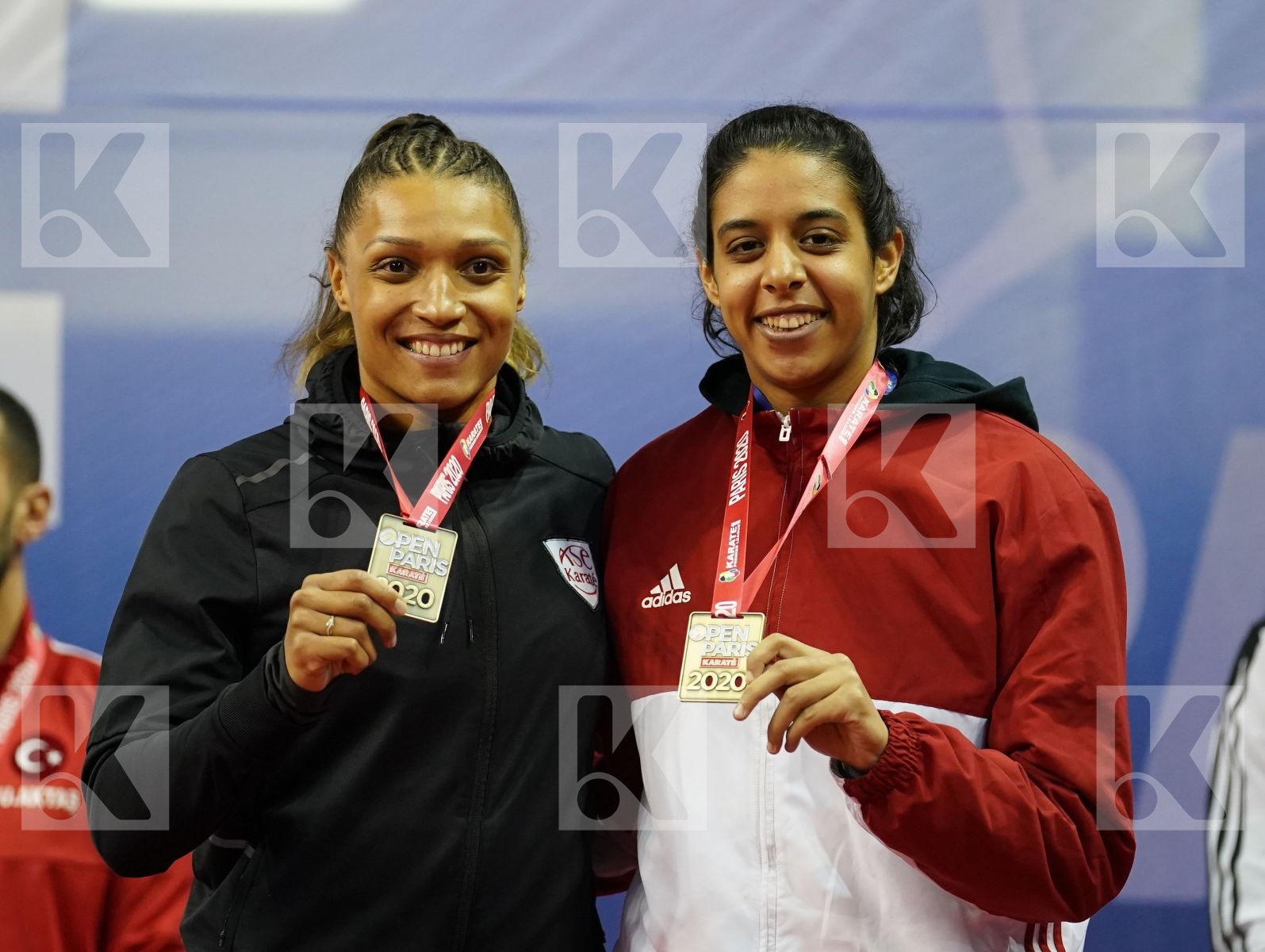 Bronze Podium ceremony