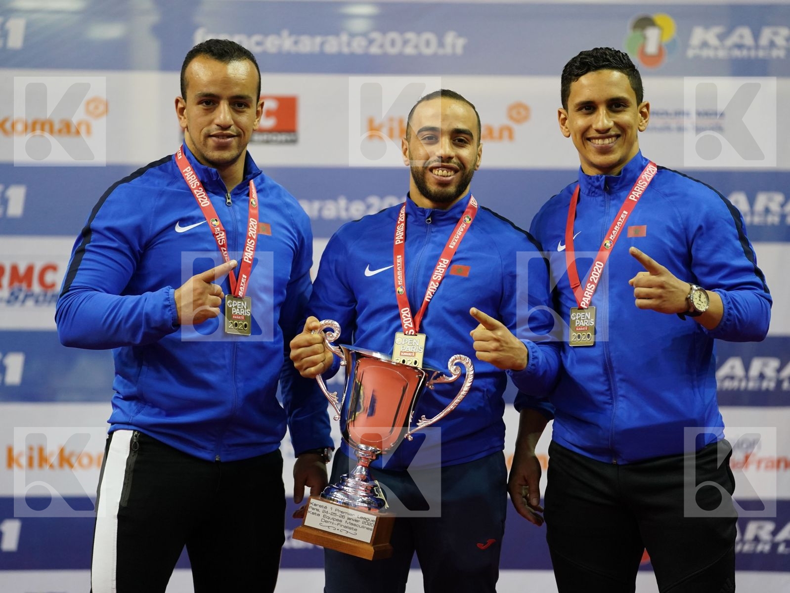 Bronze Podium ceremony