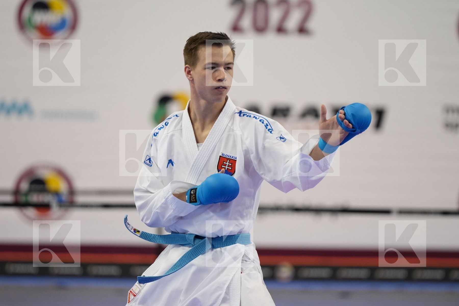 Kumite bronze bout featuring SAMDAN ERAY & Imrich Dominik