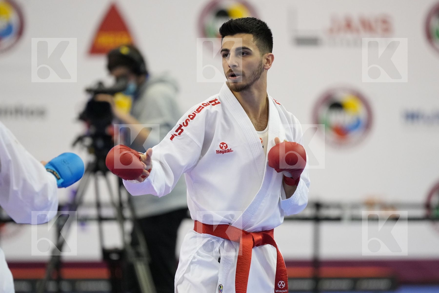 Kumite bronze bout featuring SAMDAN ERAY & Imrich Dominik