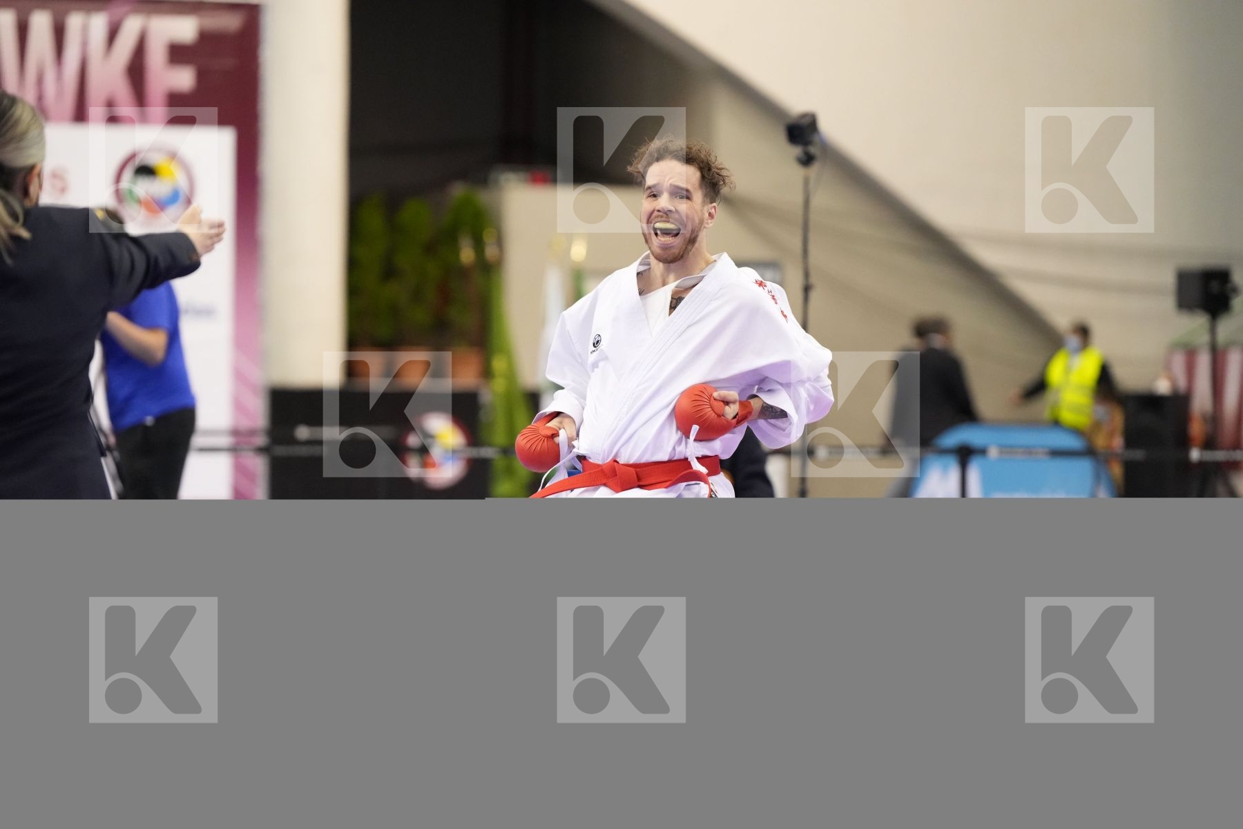 Kumite bronze bout featuring Noah Pisino & Said Oubaya