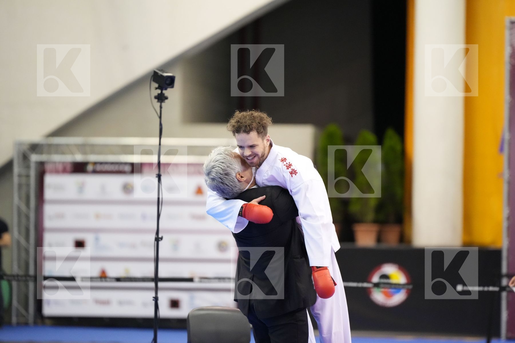 Kumite bronze bout featuring Noah Pisino & Said Oubaya