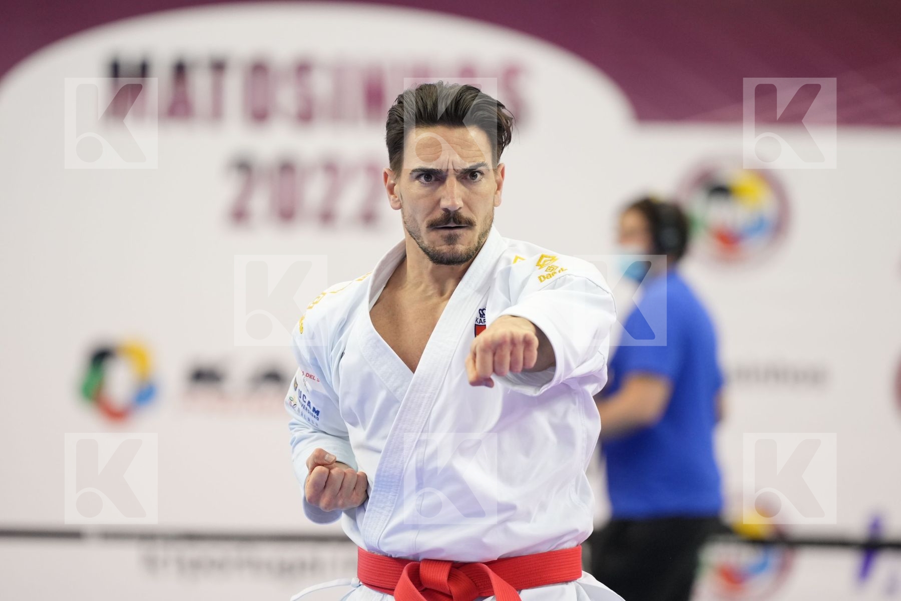 Kata bronze bout featuring QUINTERO CAPDEVILA DAMIAN HUGO