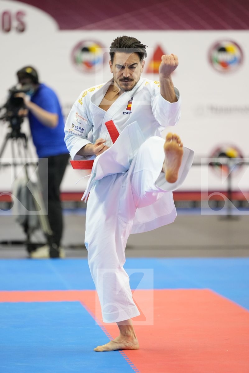 Kata bronze bout featuring QUINTERO CAPDEVILA DAMIAN HUGO