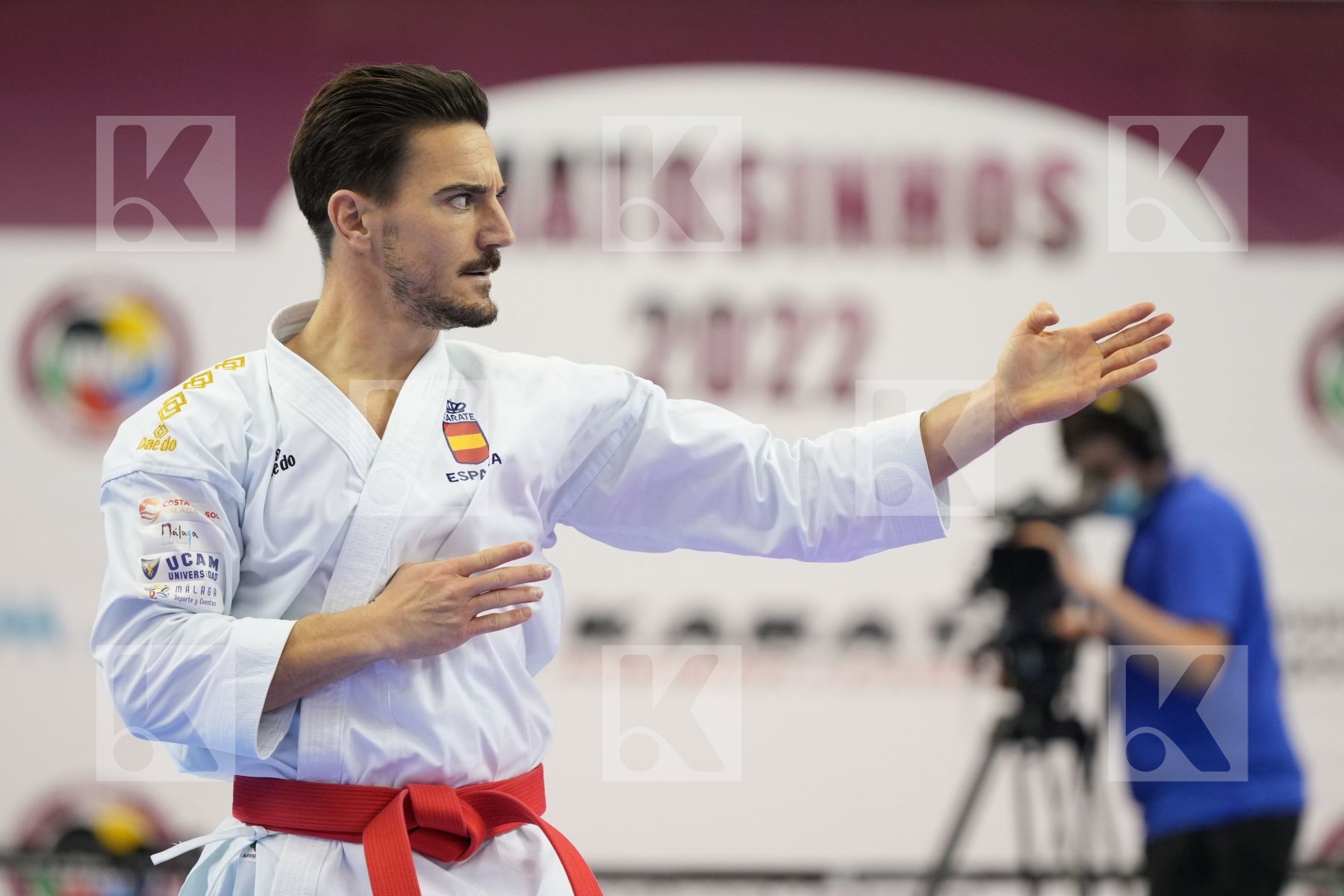 Kata bronze bout featuring QUINTERO CAPDEVILA DAMIAN HUGO