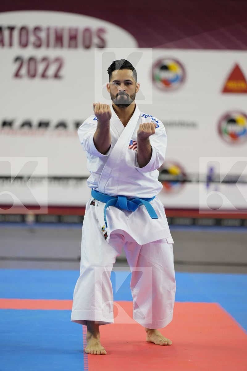 Kata bronze bout featuring Torres Gutierrez Ariel