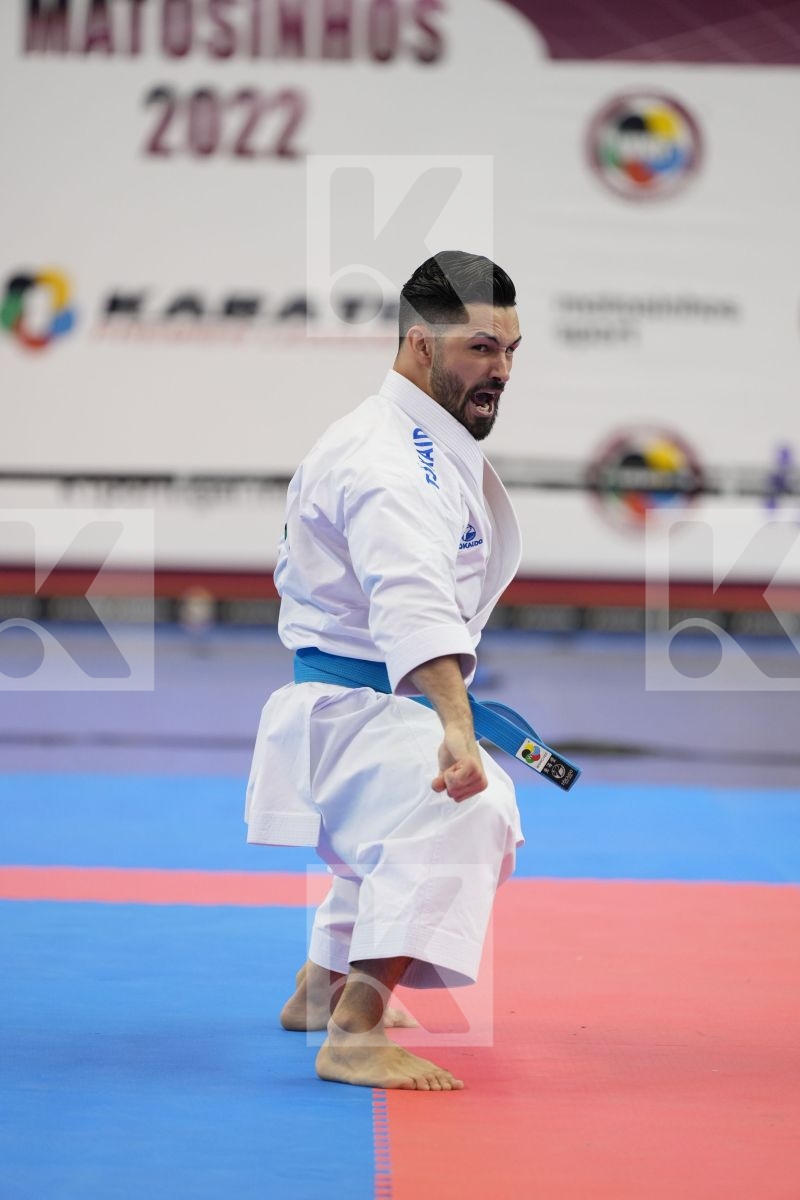 Kata bronze bout featuring Torres Gutierrez Ariel