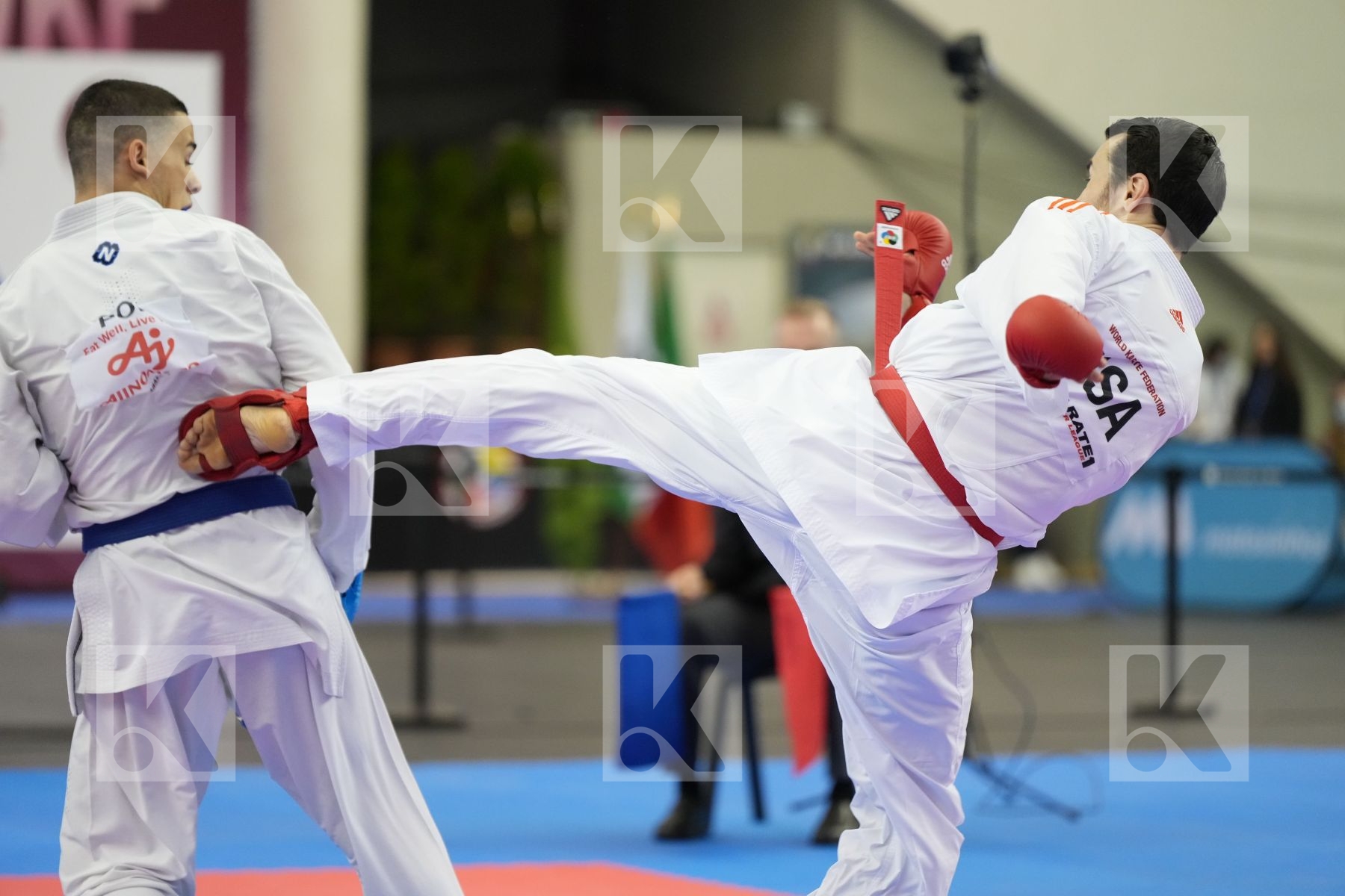 Kumite bronze bout featuring Scott Thomas & DUARTE TIAGO