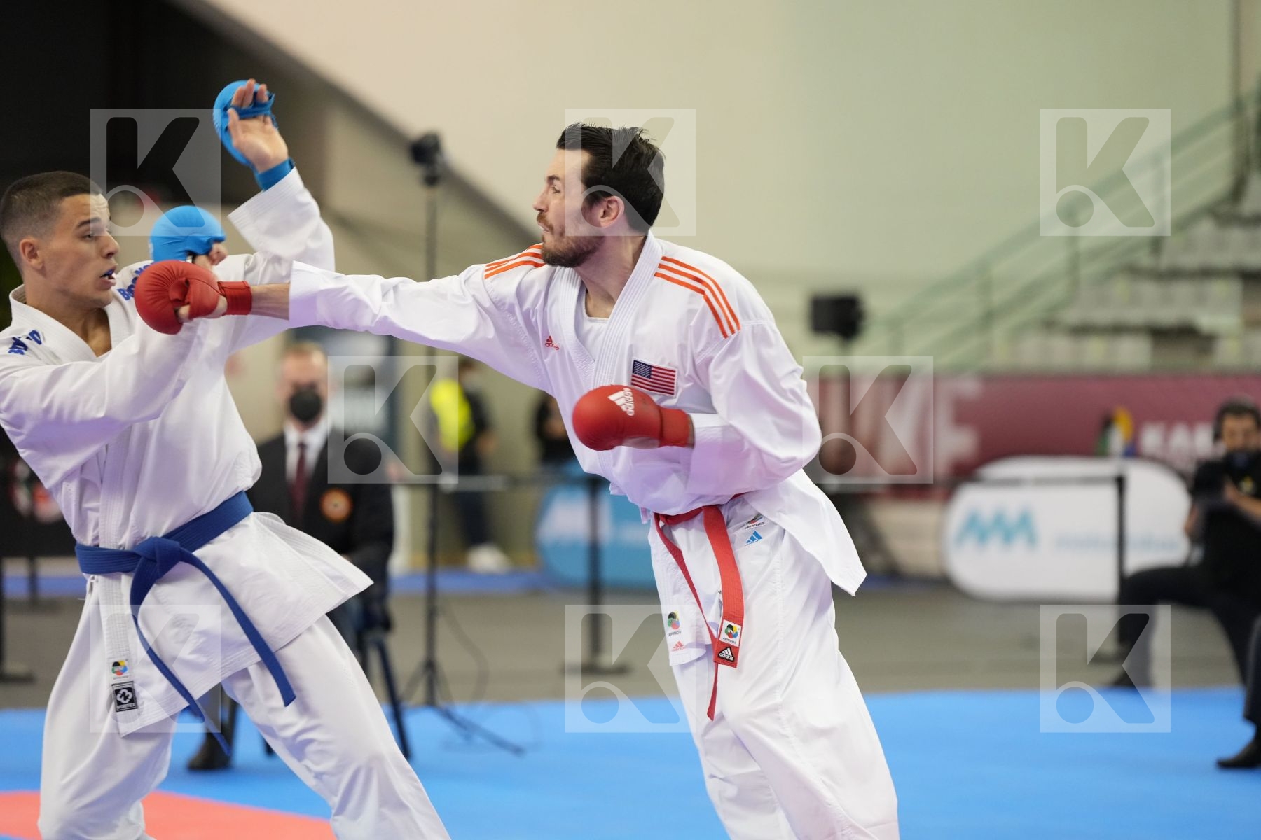 Kumite bronze bout featuring Scott Thomas & DUARTE TIAGO