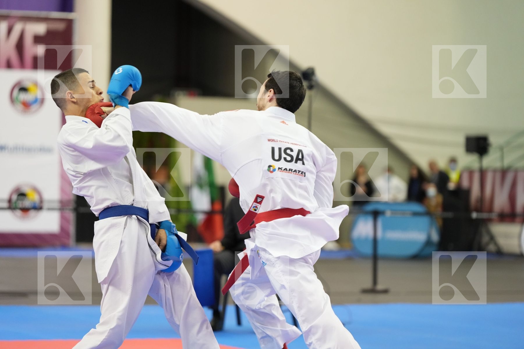 Kumite bronze bout featuring Scott Thomas & DUARTE TIAGO