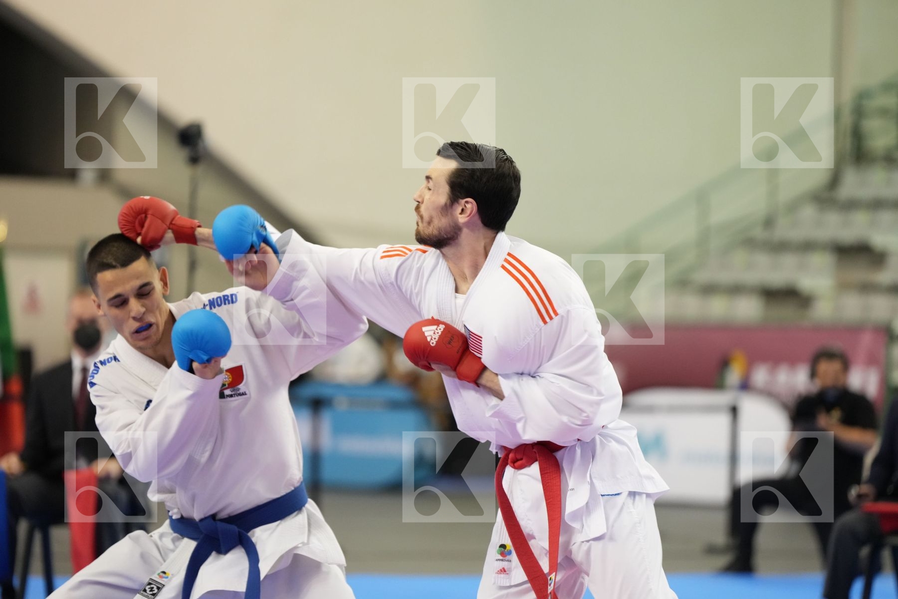 Kumite bronze bout featuring Scott Thomas & DUARTE TIAGO