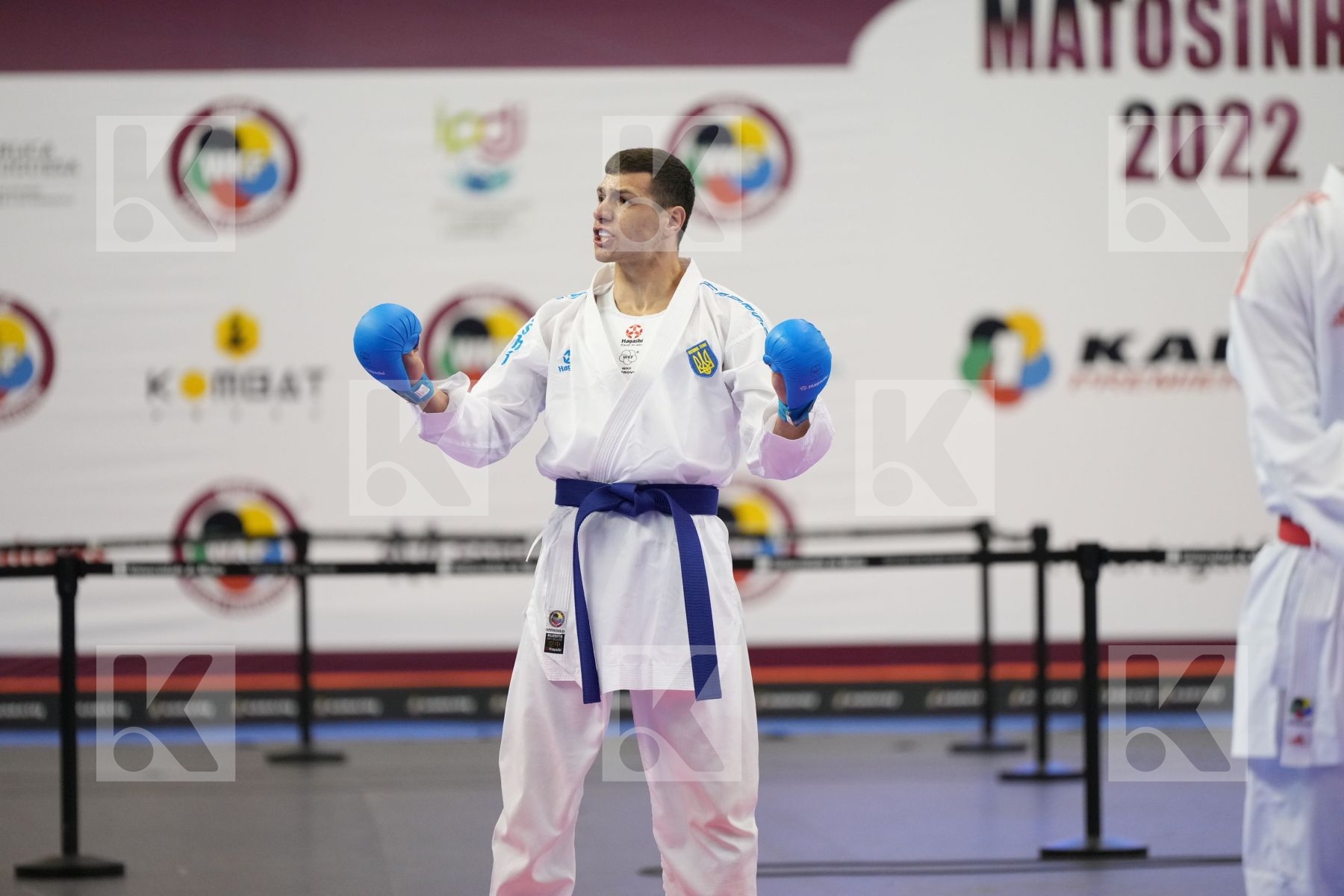 Kumite bronze bout featuring Lorenzo Pietromarchi & Andrii Zaplitnyi