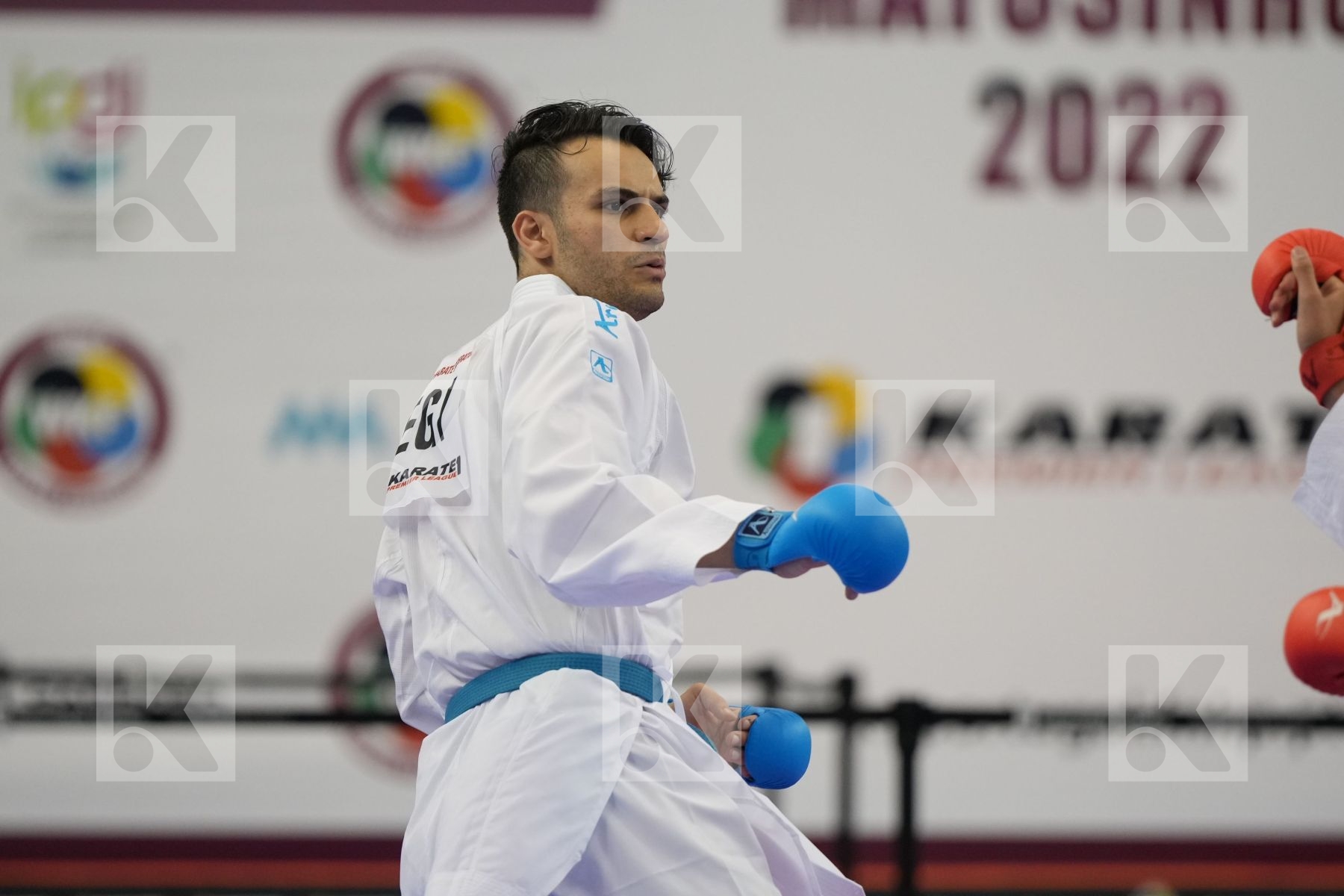 Kumite bronze bout featuring Ramadan Mohamed & SRITI MEHDI