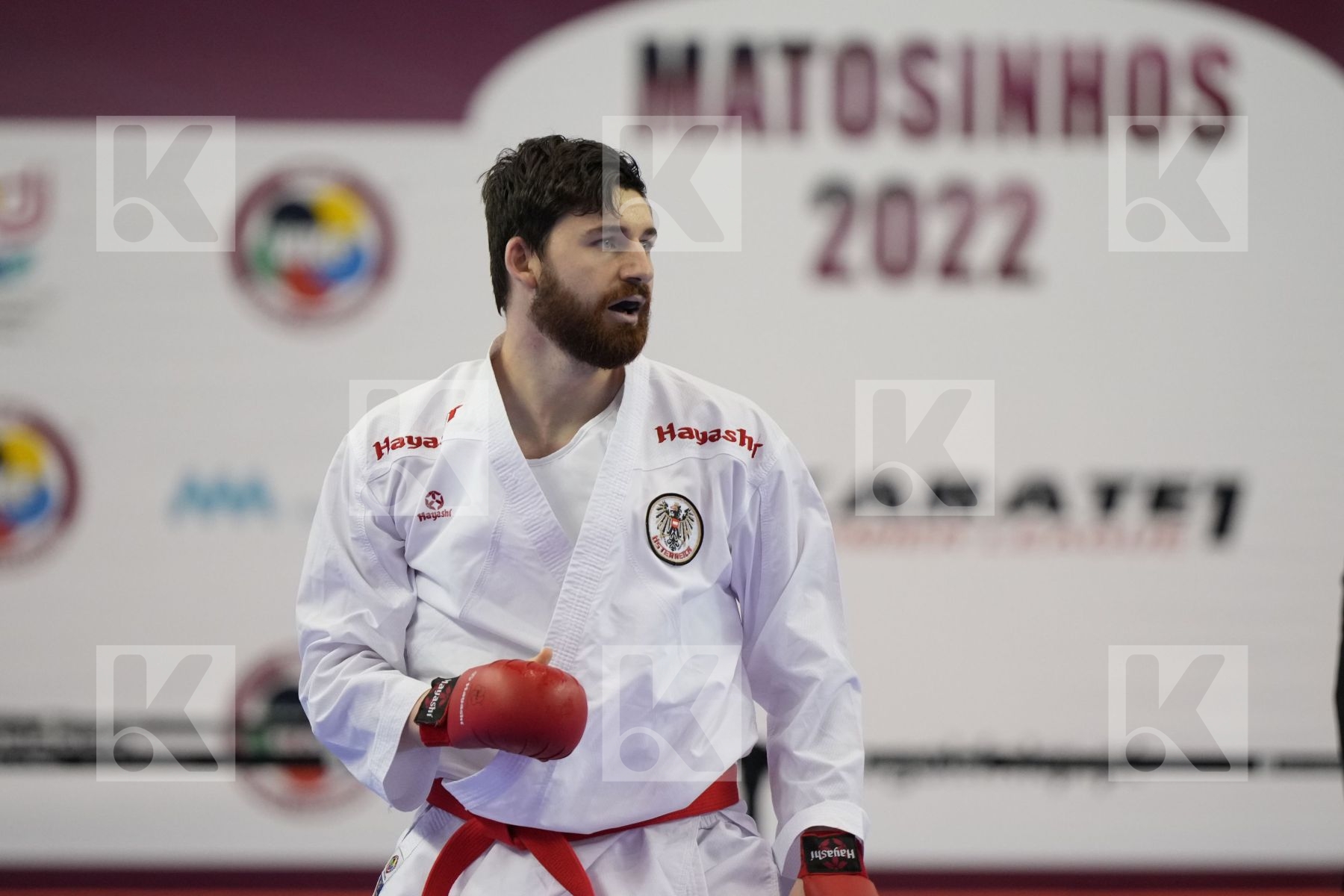 Kumite bronze bout featuring RETTENBACHER ROBIN & Costa Luca