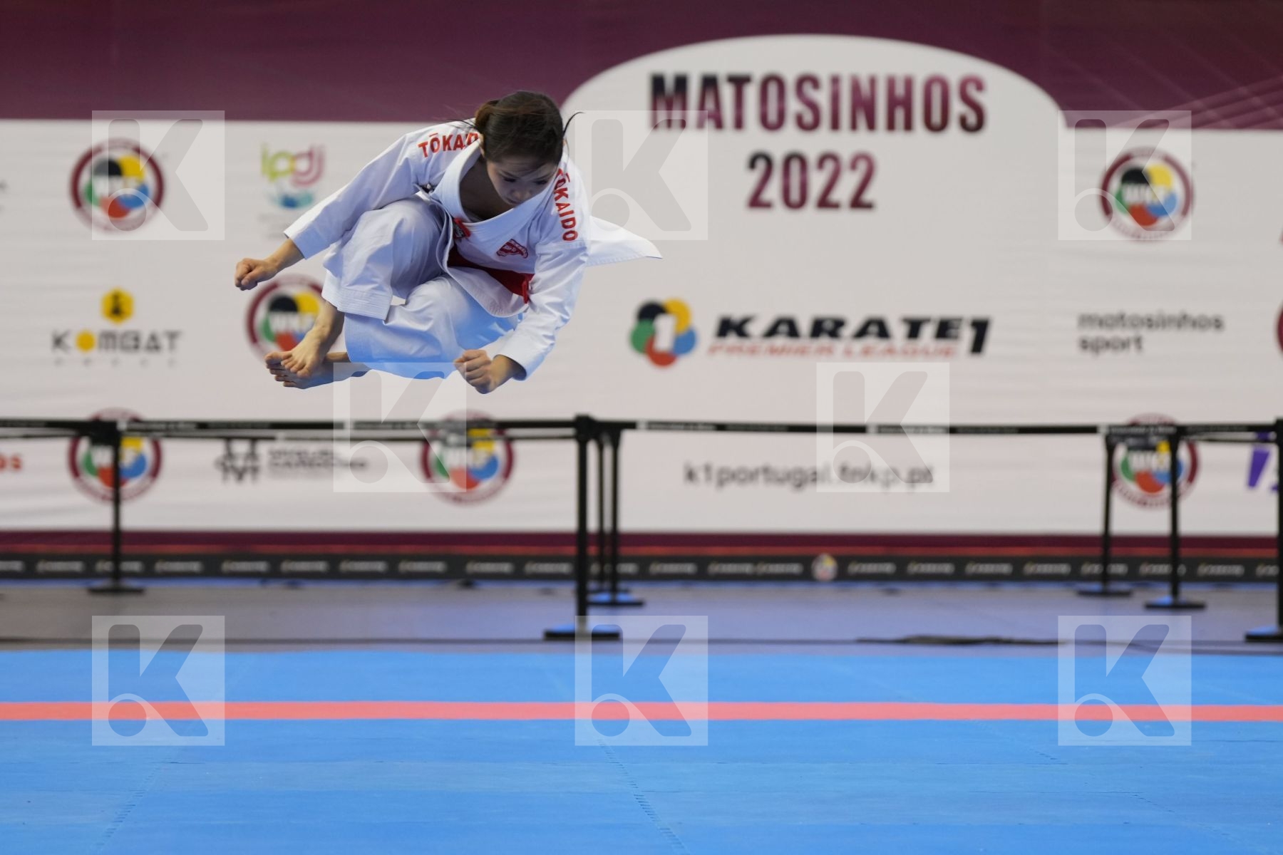 Kata final bout featuring LAU MO SHEUNG GRACE