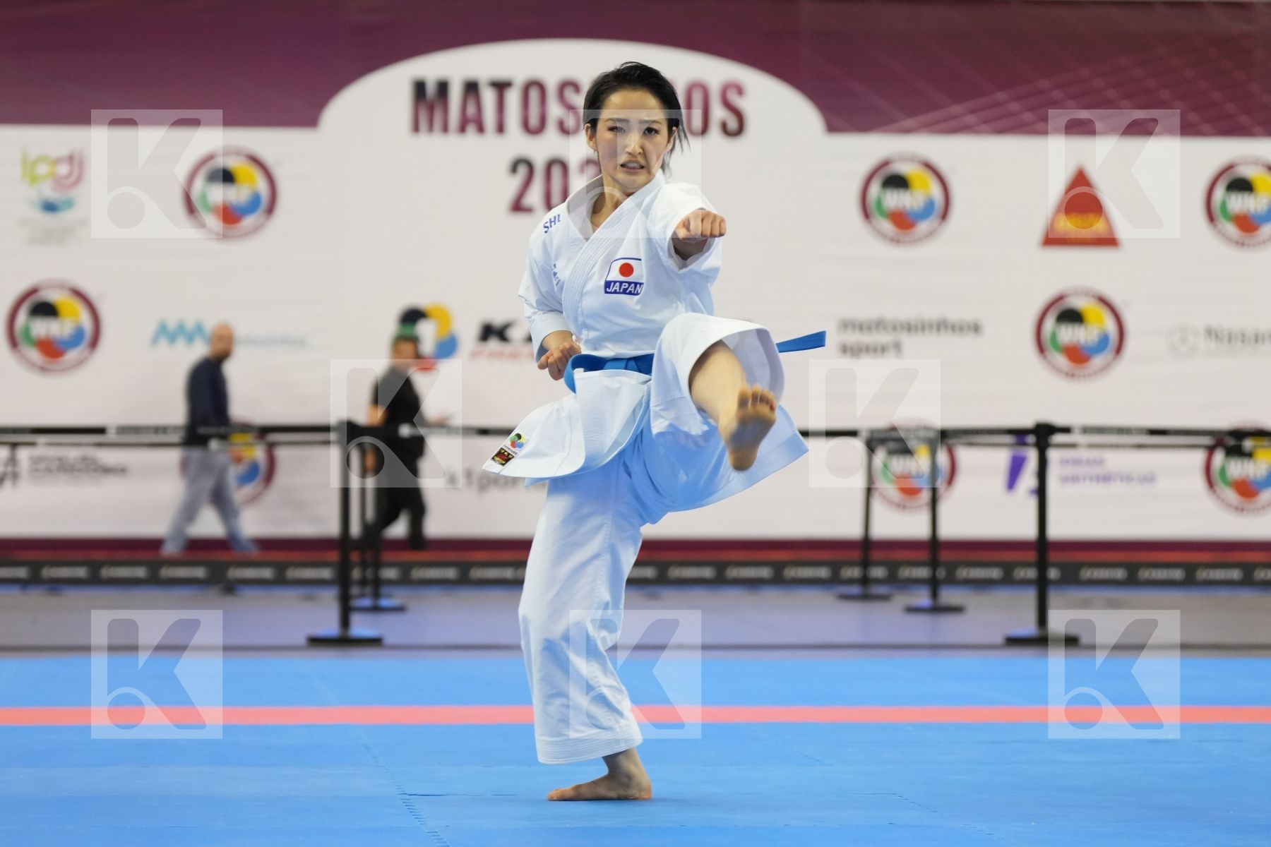 Kata final bout featuring SHIMIZU KIYOU