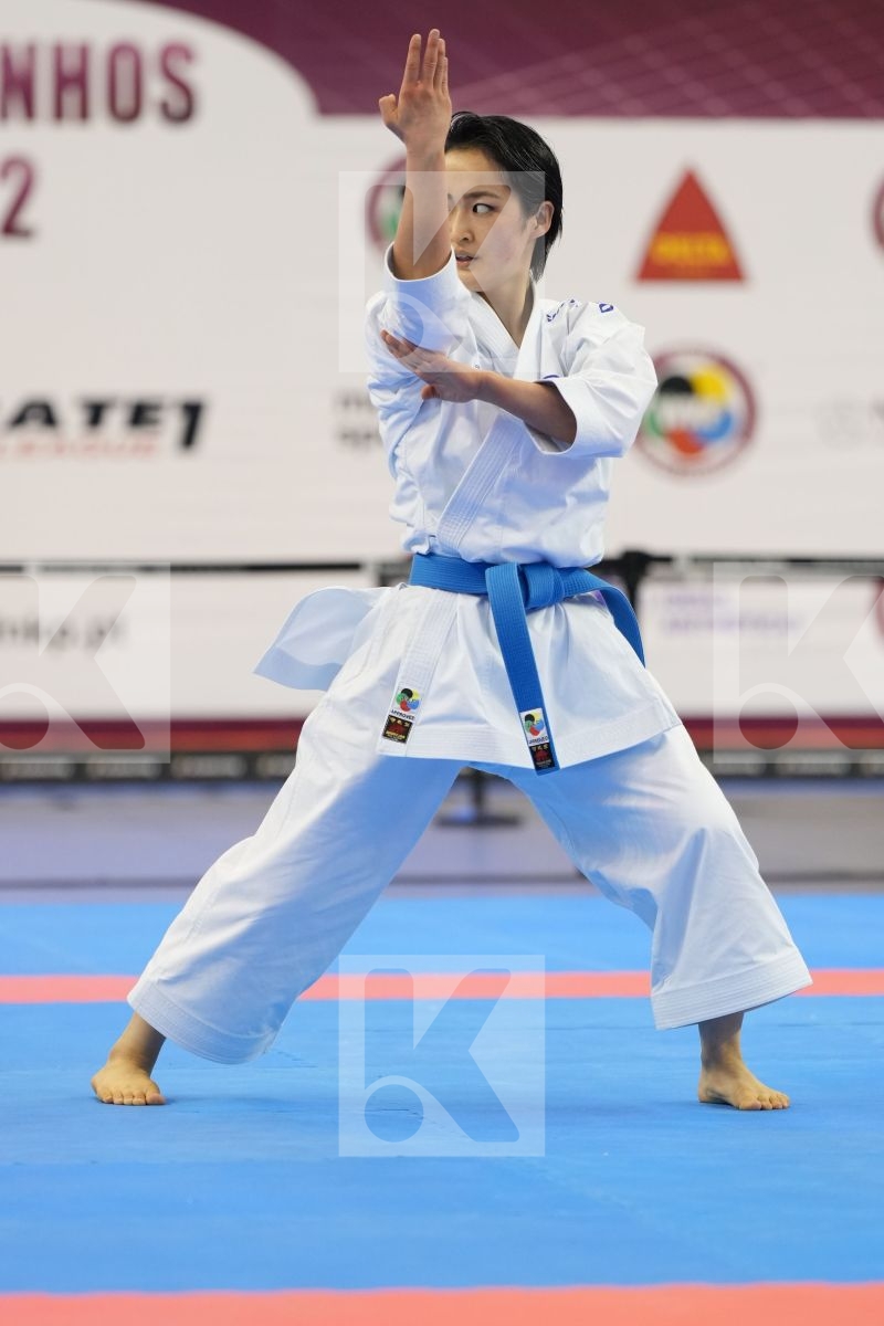 Kata final bout featuring SHIMIZU KIYOU