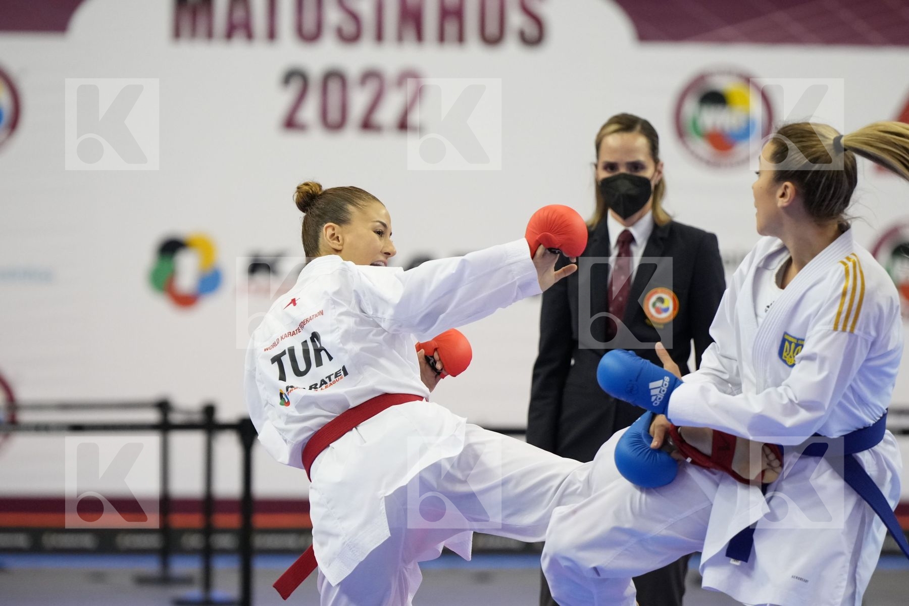 Kumite final bout featuring YAKAN TUBA & TERLIUGA ANZHELIKA
