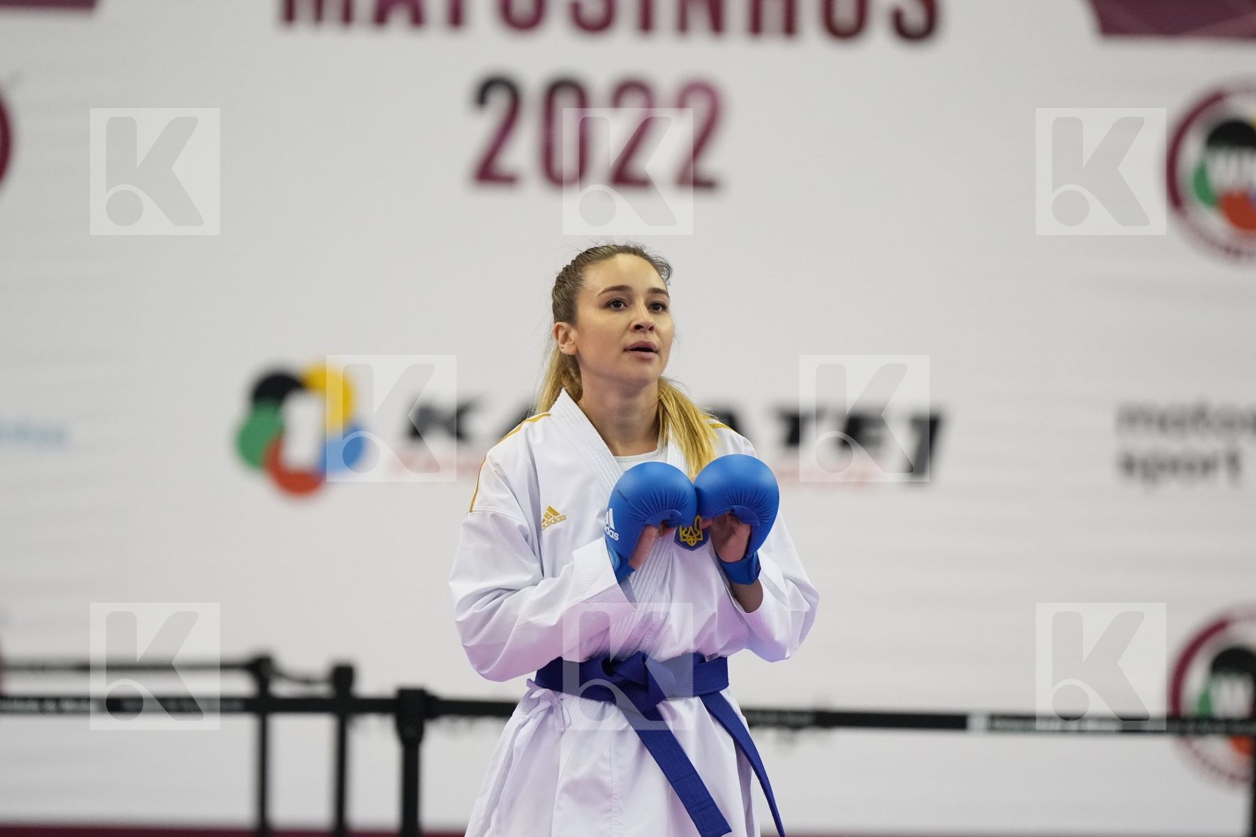 Kumite final bout featuring TERLIUGA ANZHELIKA & YAKAN TUBA