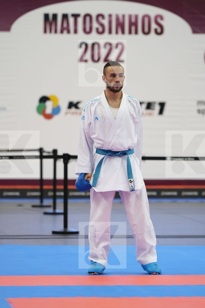 Kumite final bout featuring ALMASATFA ABDEL RAHMAN & DA COSTA STEVEN