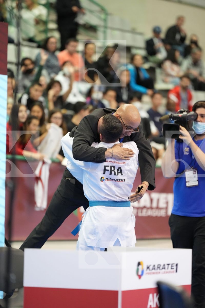 Kumite final bout featuring ALMASATFA ABDEL RAHMAN & DA COSTA STEVEN