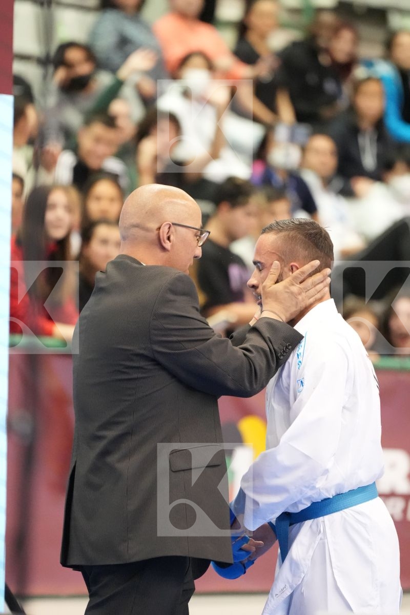 Kumite final bout featuring ALMASATFA ABDEL RAHMAN & DA COSTA STEVEN