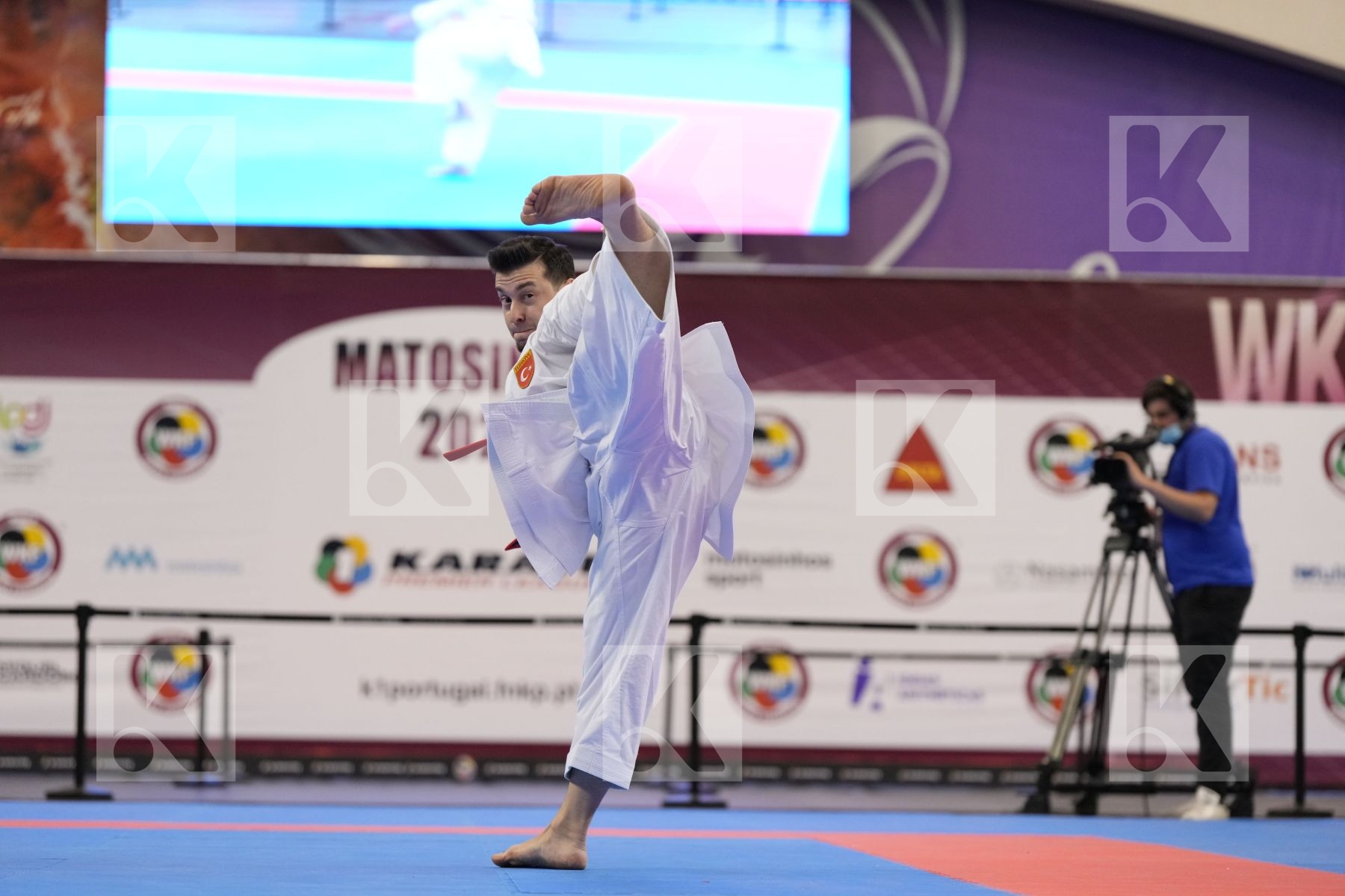 Kata final bout featuring SOFUOGLU ALI